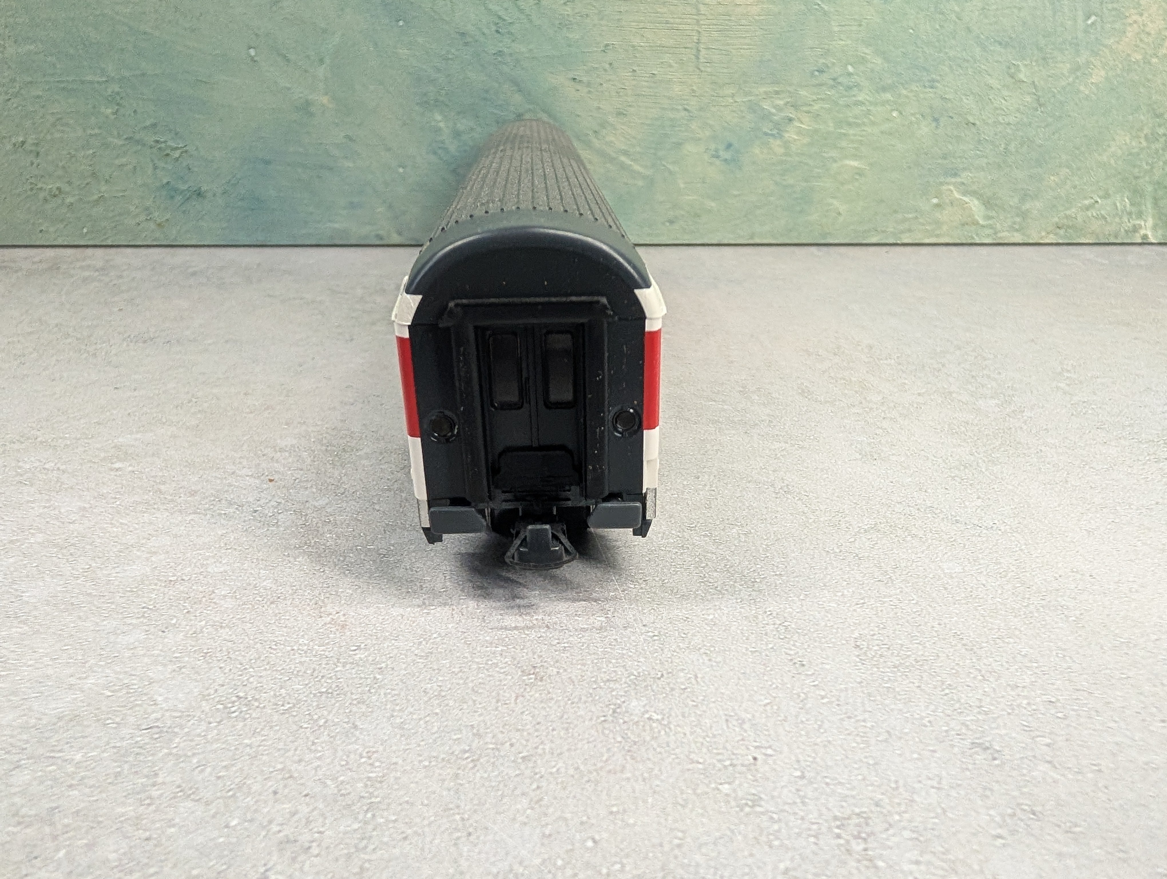 USED ROCO 54167 HO Scale 2nd Class Eurocity Compartment Coach Bpm Passenger Car Swiss Federal Railways