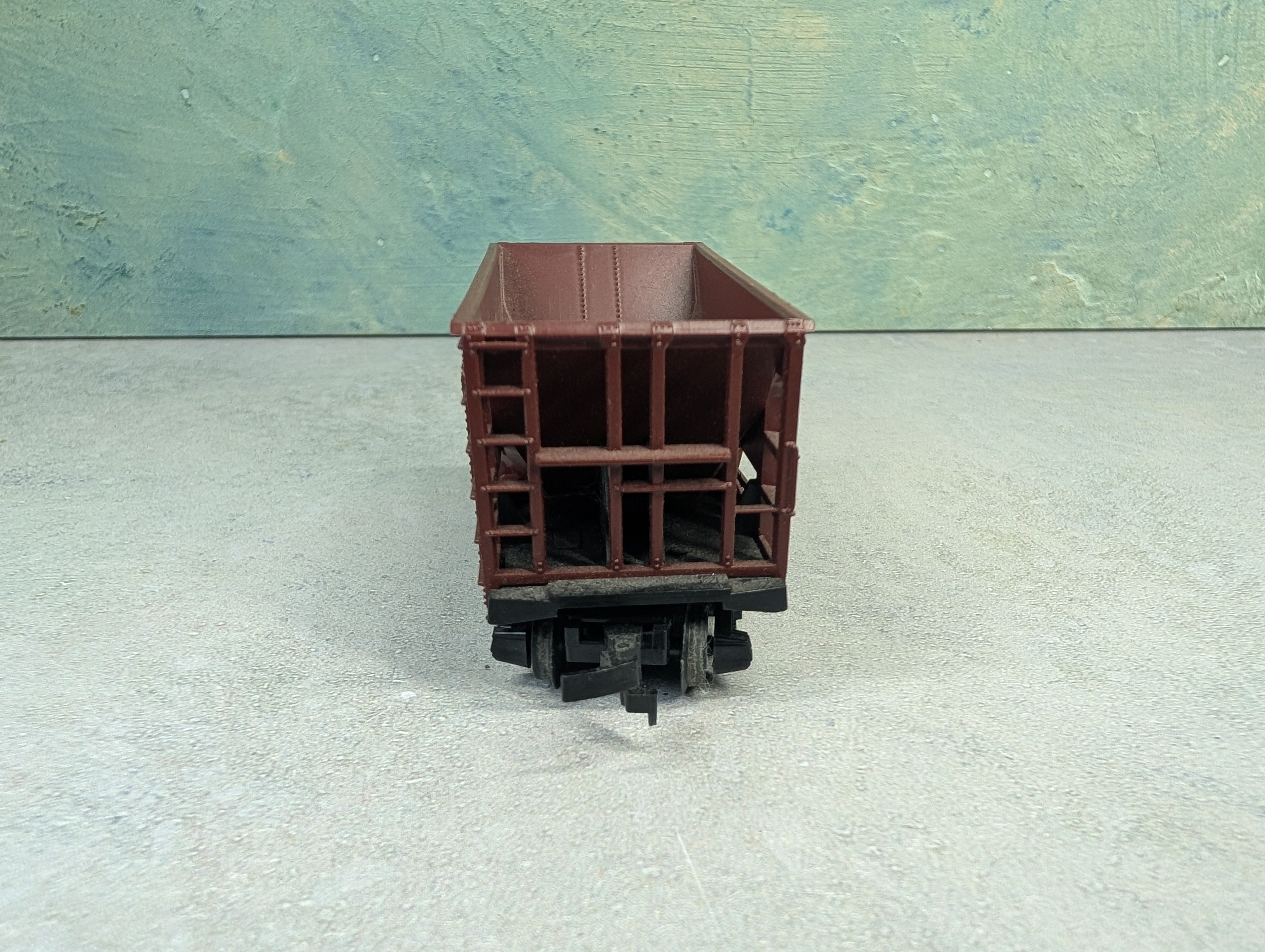 USED AHM HO Scale Ore Car Bessemer and Lake Erie Railroad B&LE #20090