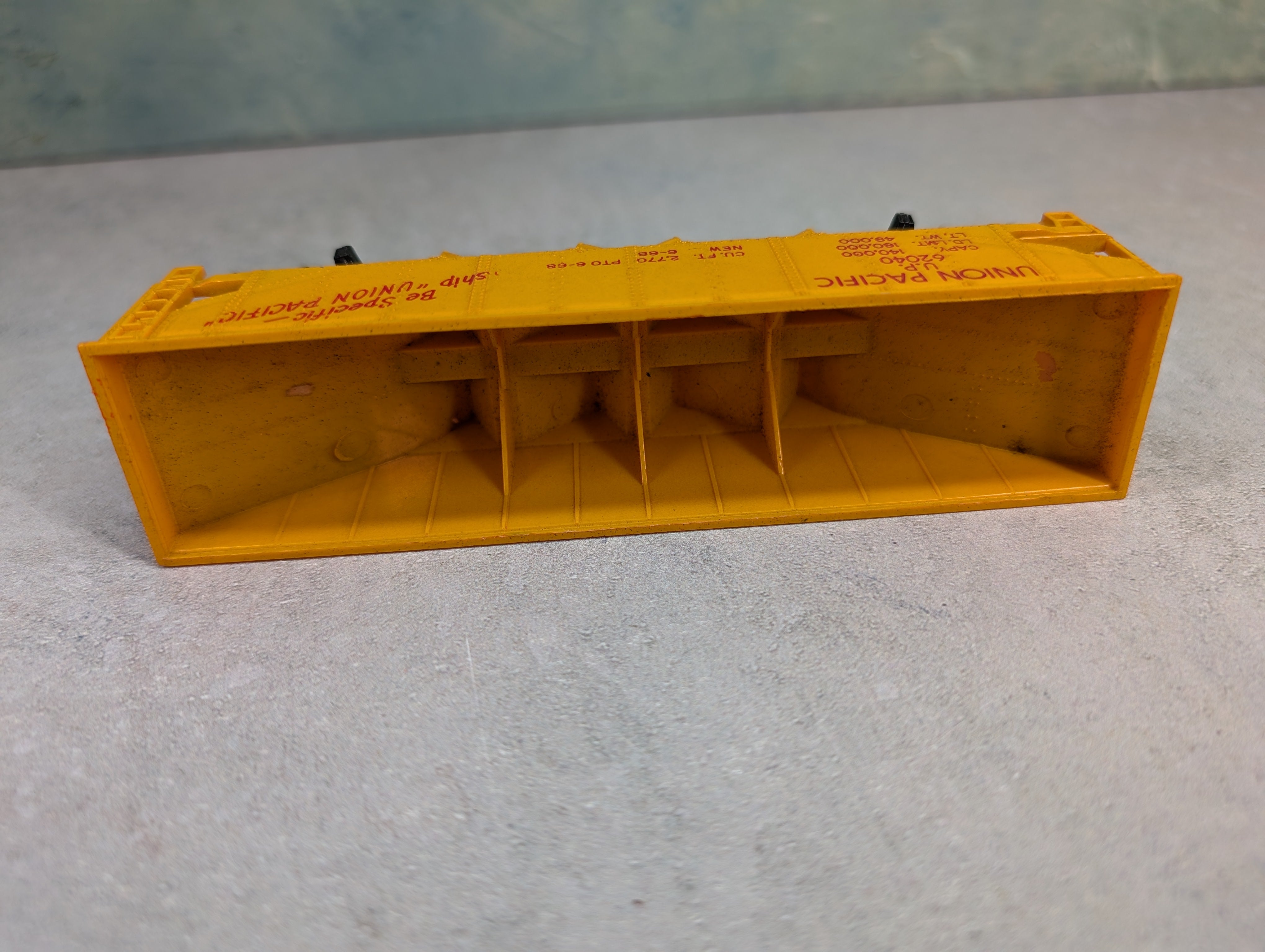 USED Tyco HO Scale Quad Hopper Union Pacific UP #62040