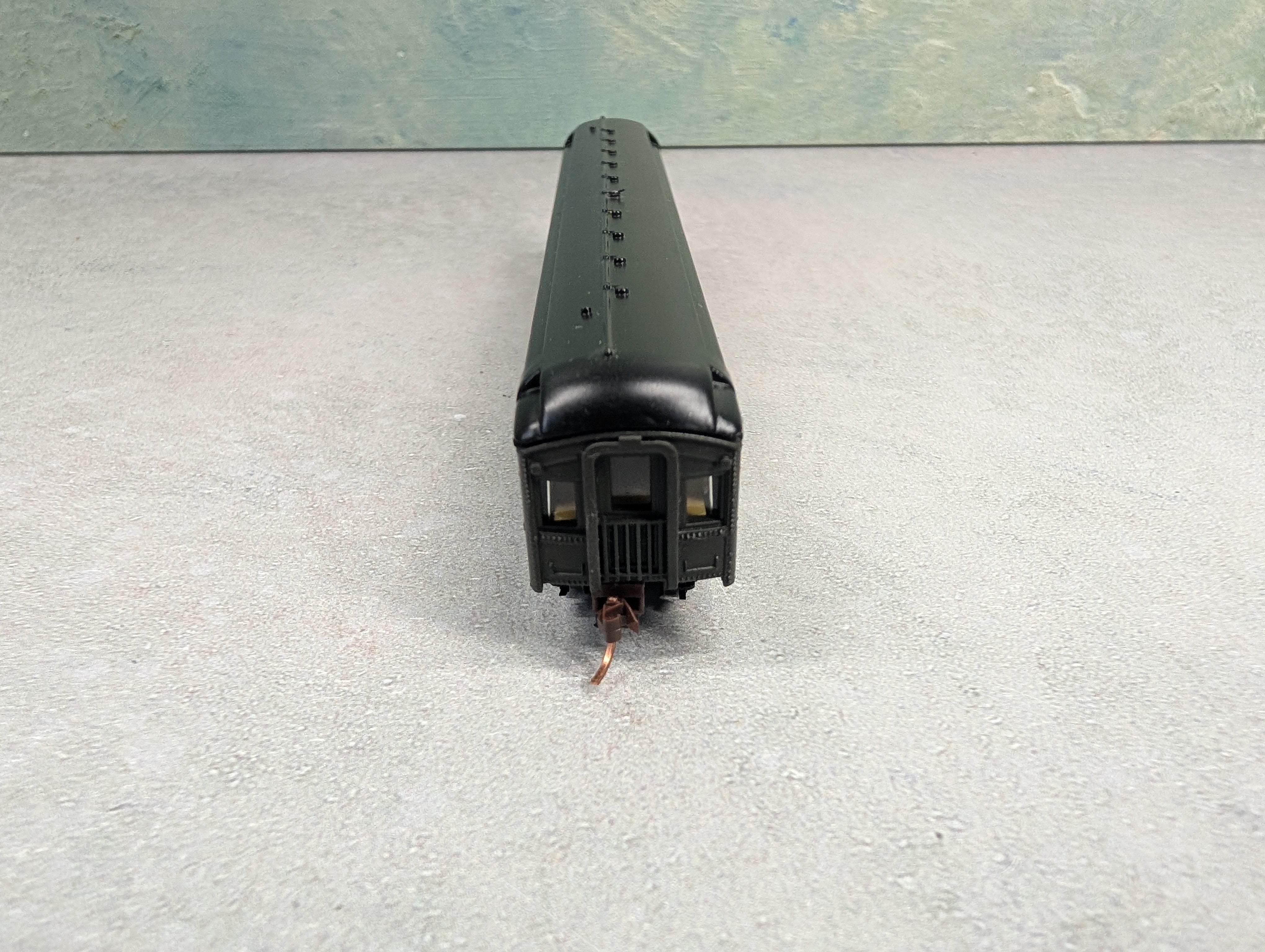 USED Model Power 8620 N Scale Coach Passenger Car Santa Fe Cafe Observation #3275