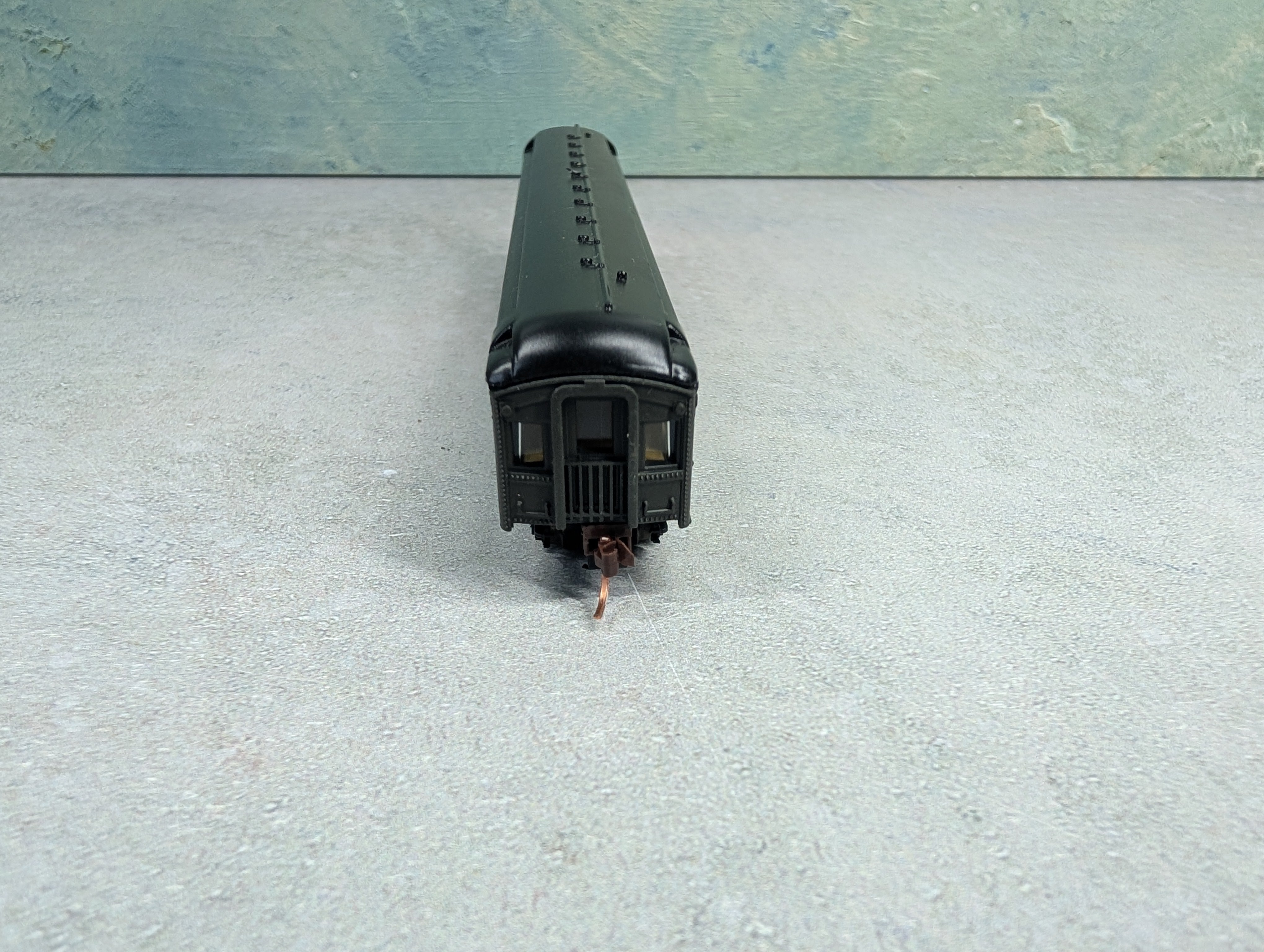 USED Model Power 8620 N Scale Coach Passenger Car Santa Fe Cafe Observation #3275