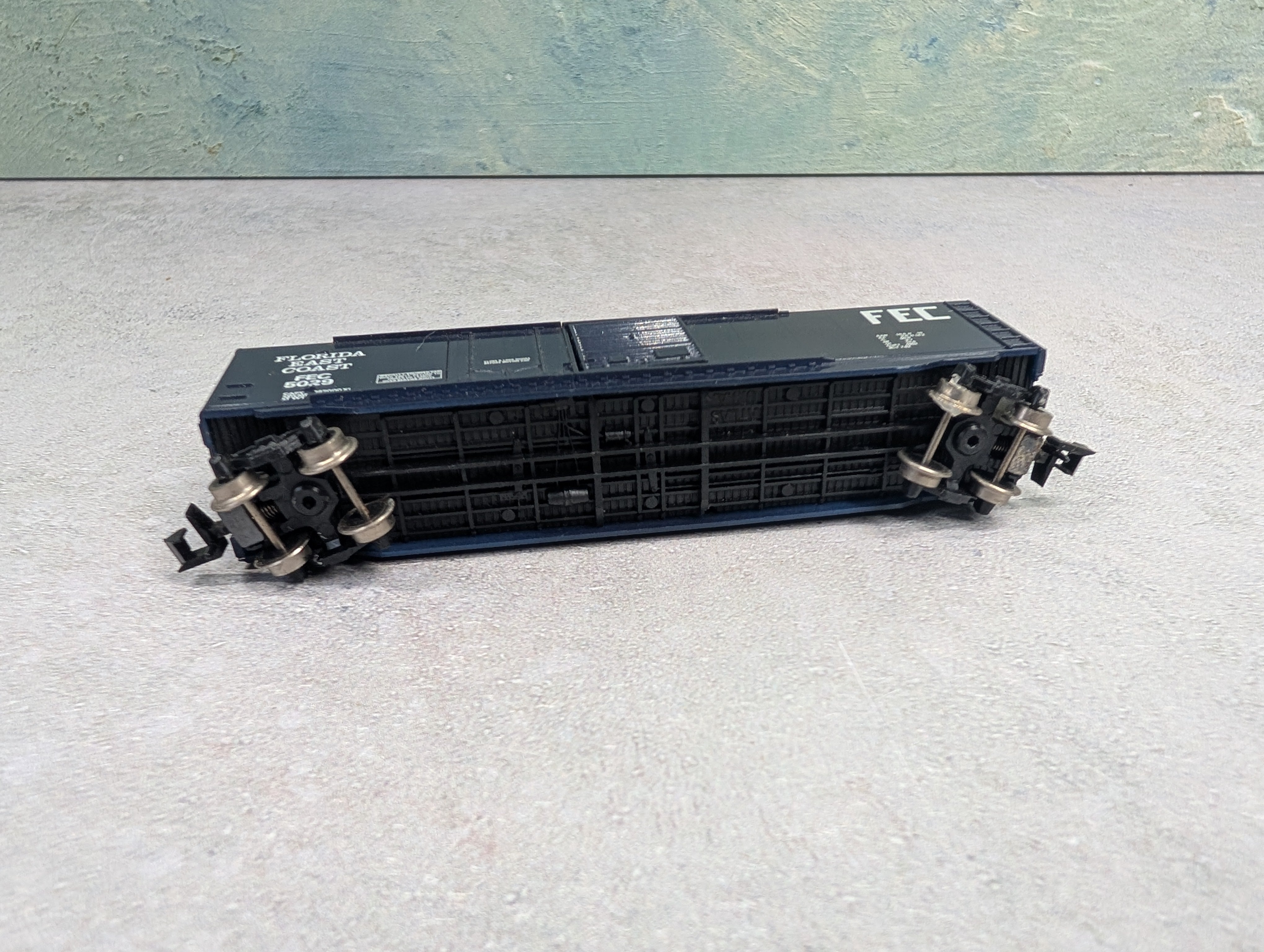 USED Atlas N Scale 50' Box Car Florida East Coast FEC #5029