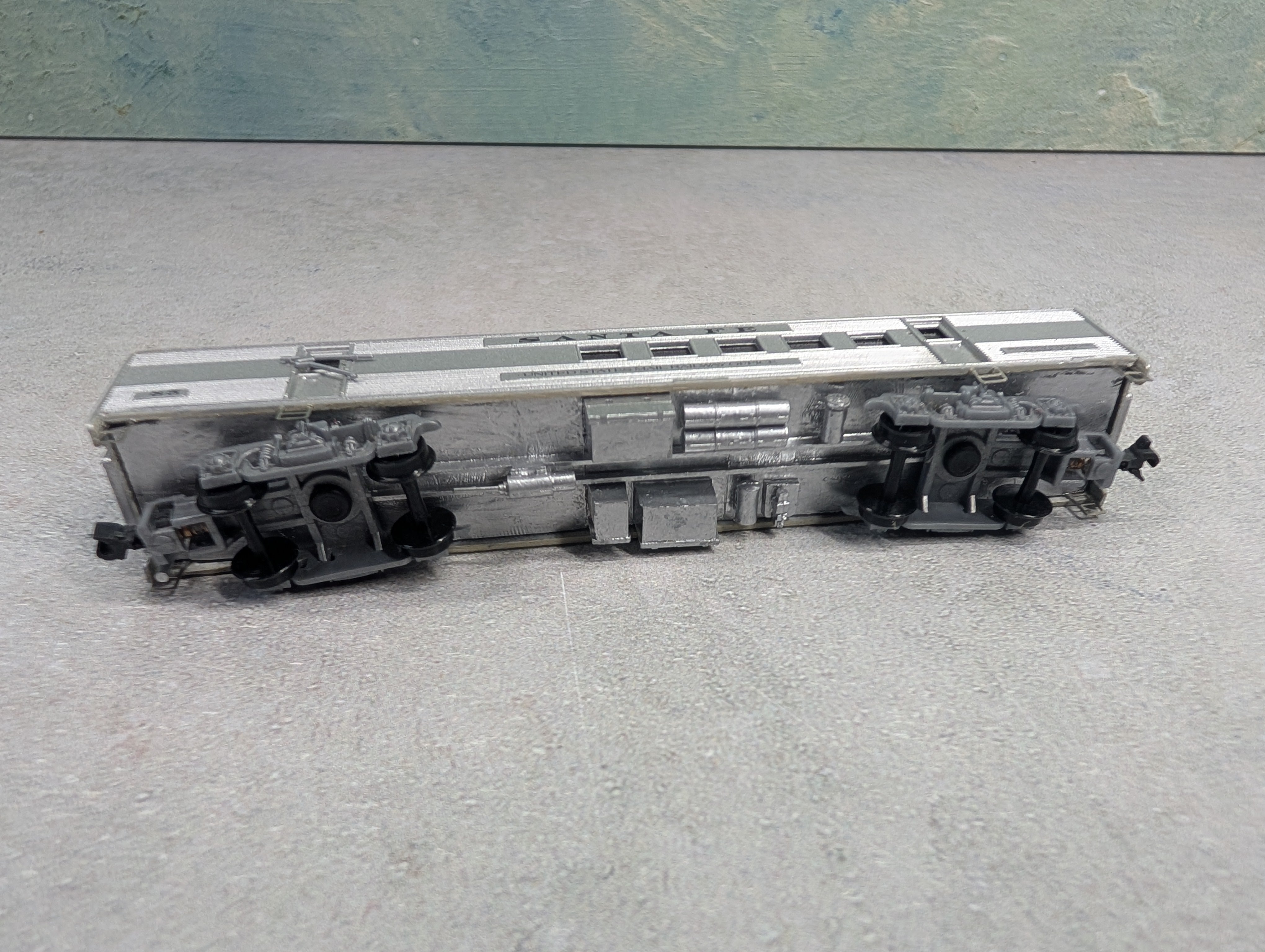 USED Arnold Rapido N Scale RPO Coach Car Santa Fe REA #85
