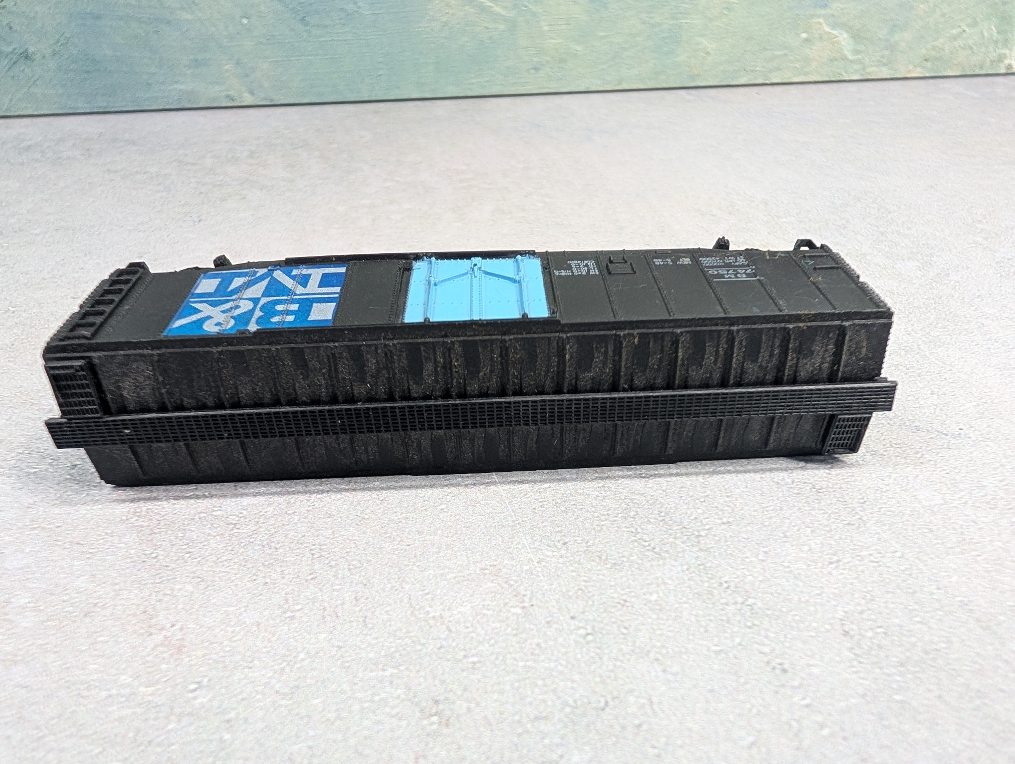 USED Bachmann N Scale 50' Box Car Boston and Maine BM #74750