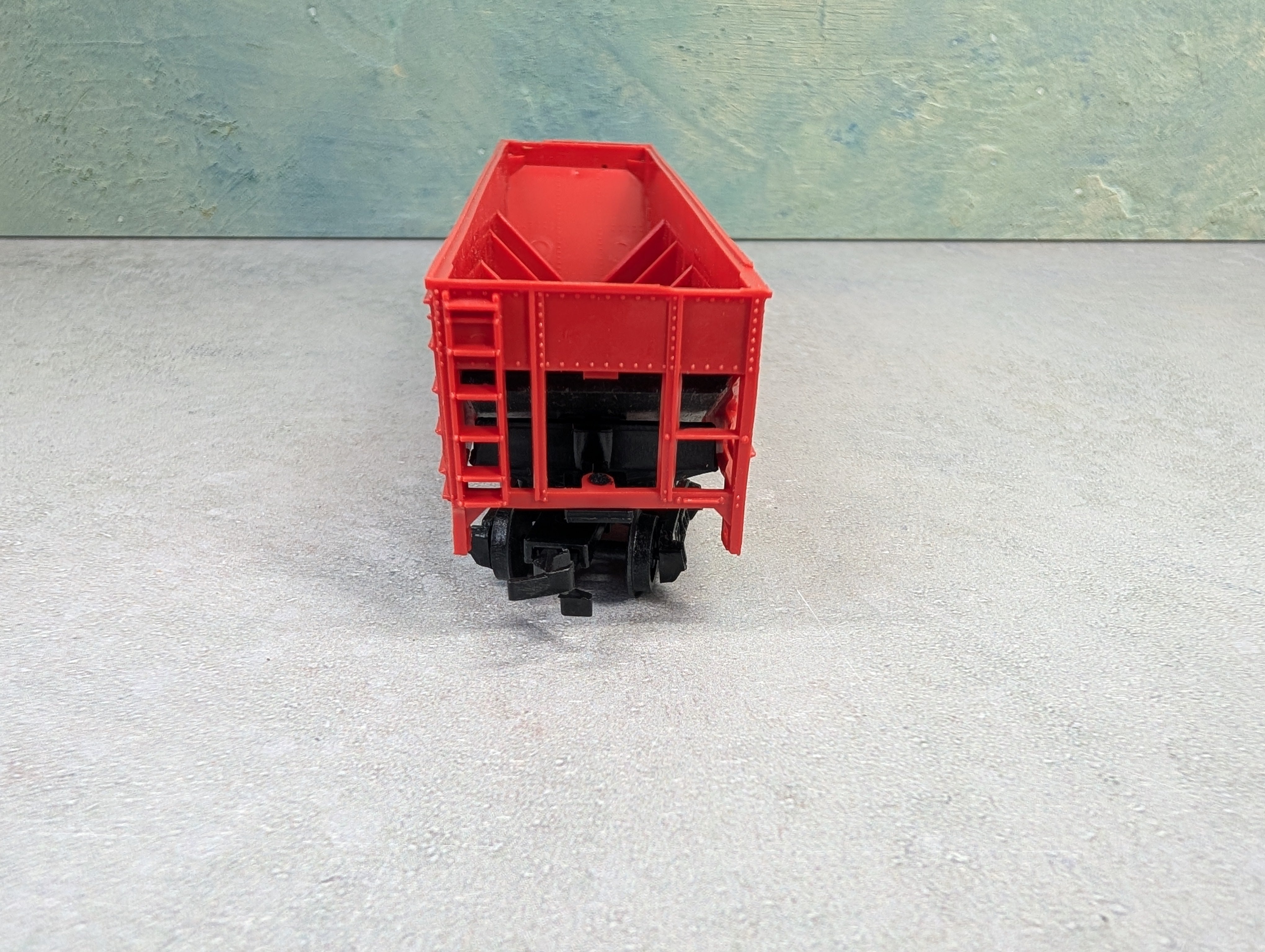 USED Bachmann HO Scale 4 Bay Open Hopper Minneapolis & St Louis MStL #541085