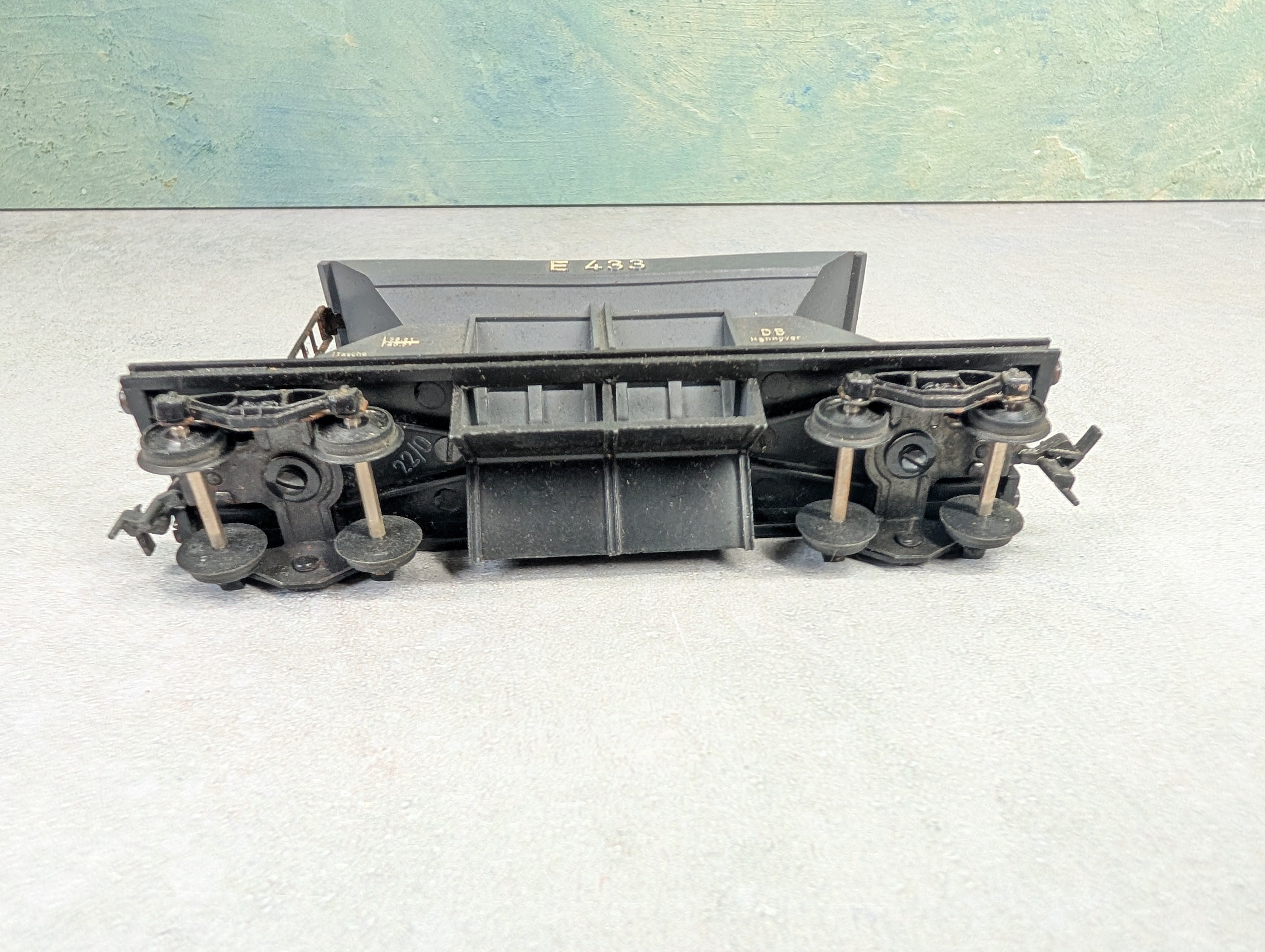 USED Fleischmann HO Scale Gravel Ballast Wagon #E433