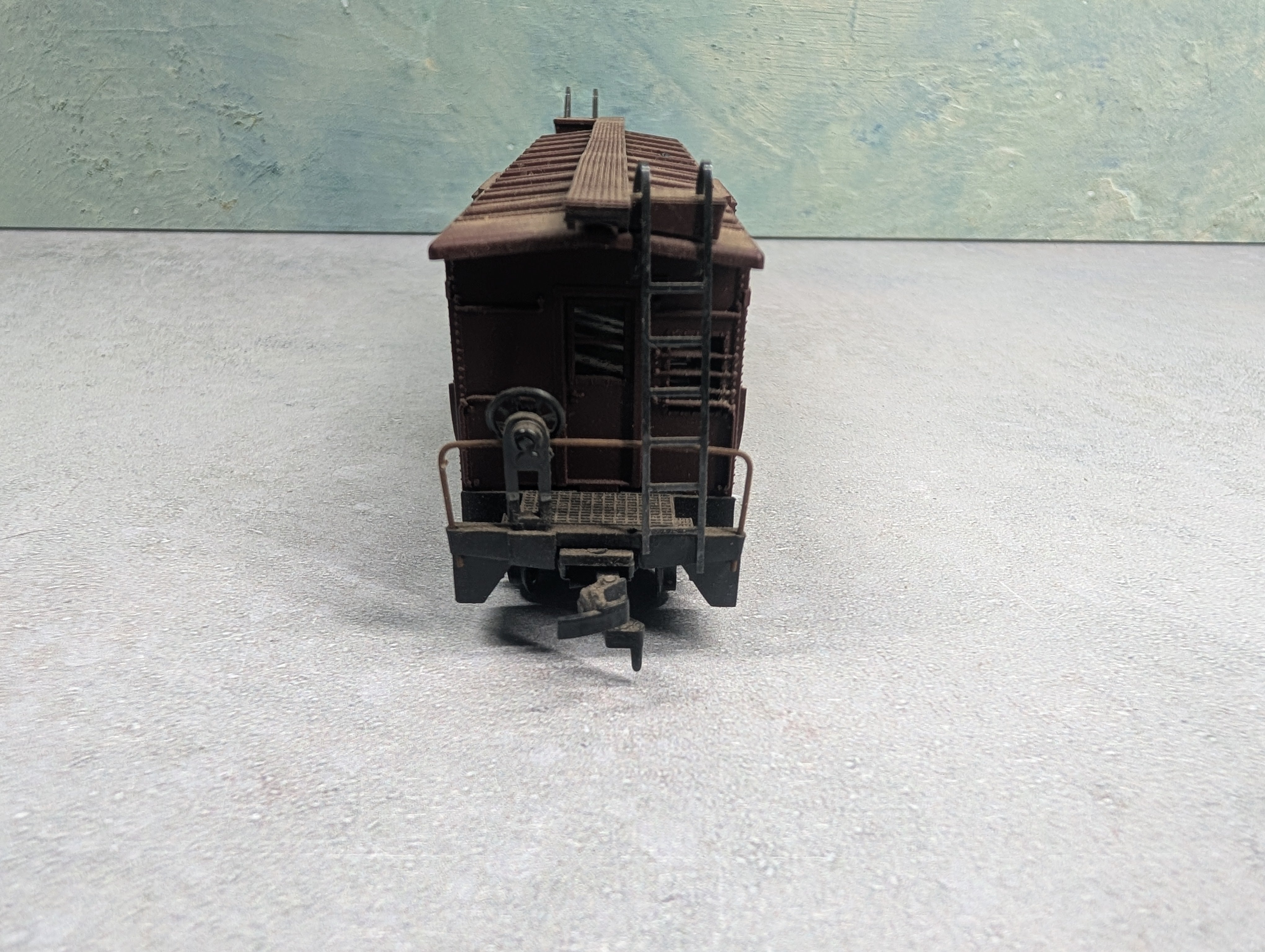 USED Athearn HO Scale Bay Window Caboose Pennsylvania #496249