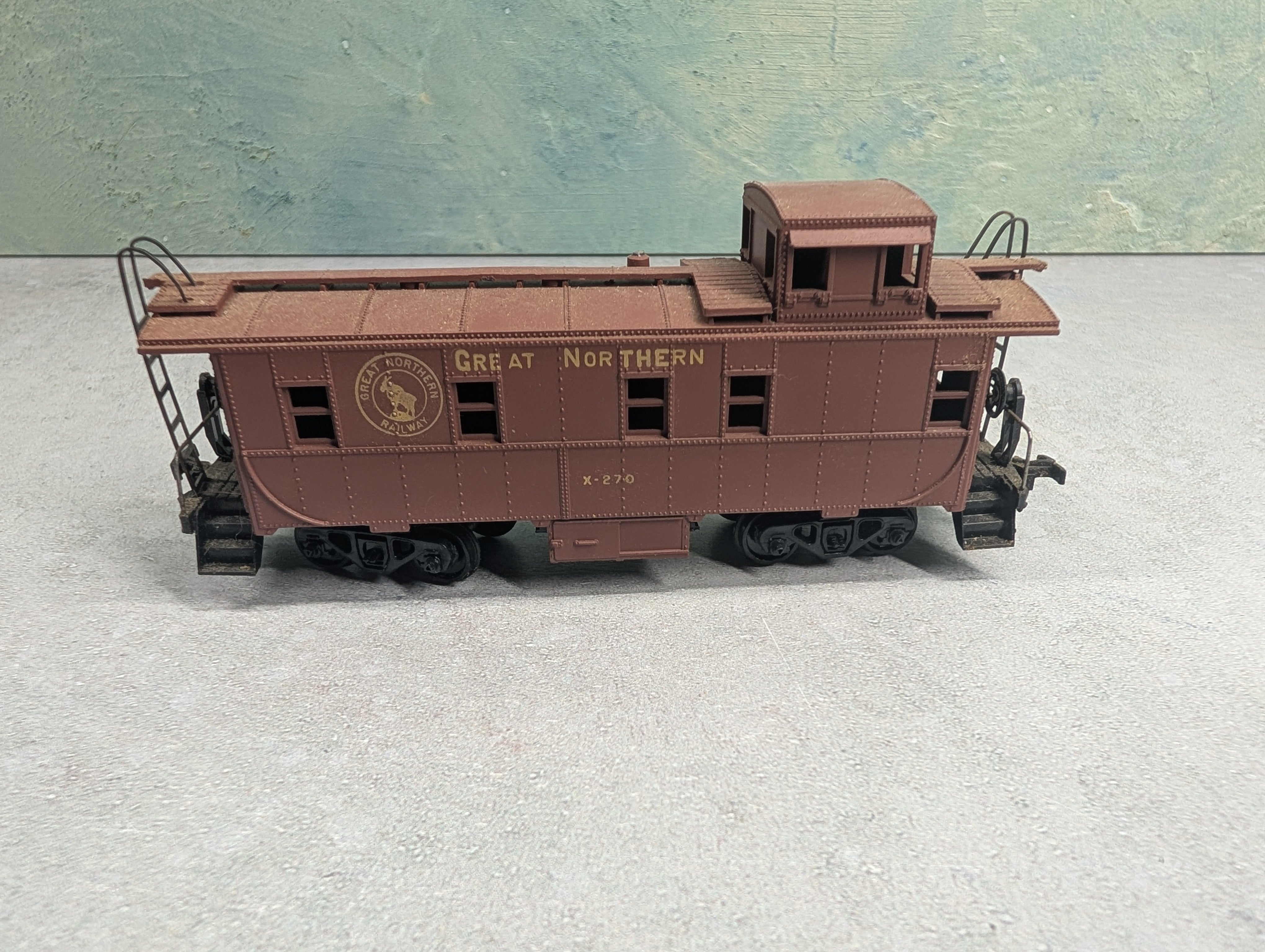 USED Athearn HO Scale Caboose Great Northern #X-270