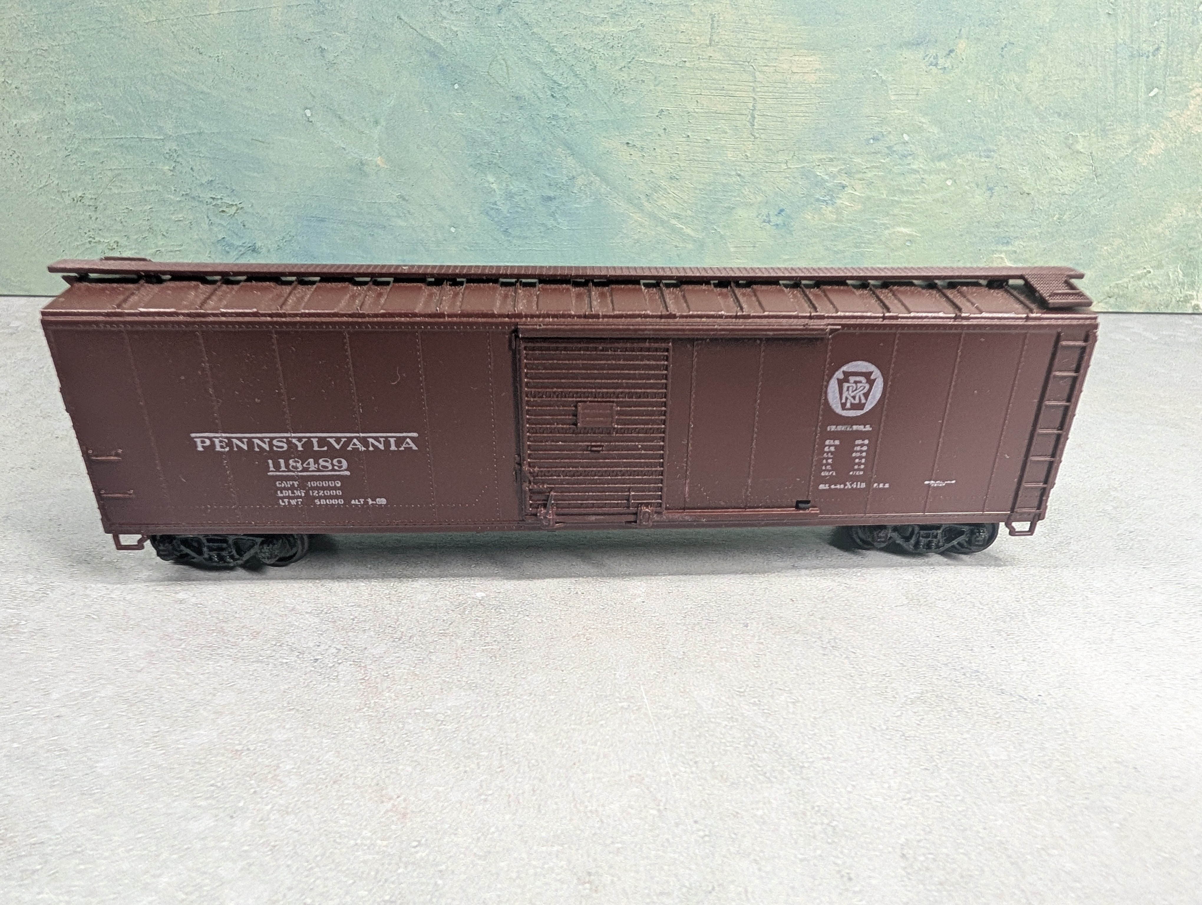 USED Athearn HO Scale 50' Box Car Pennsylvania #118489