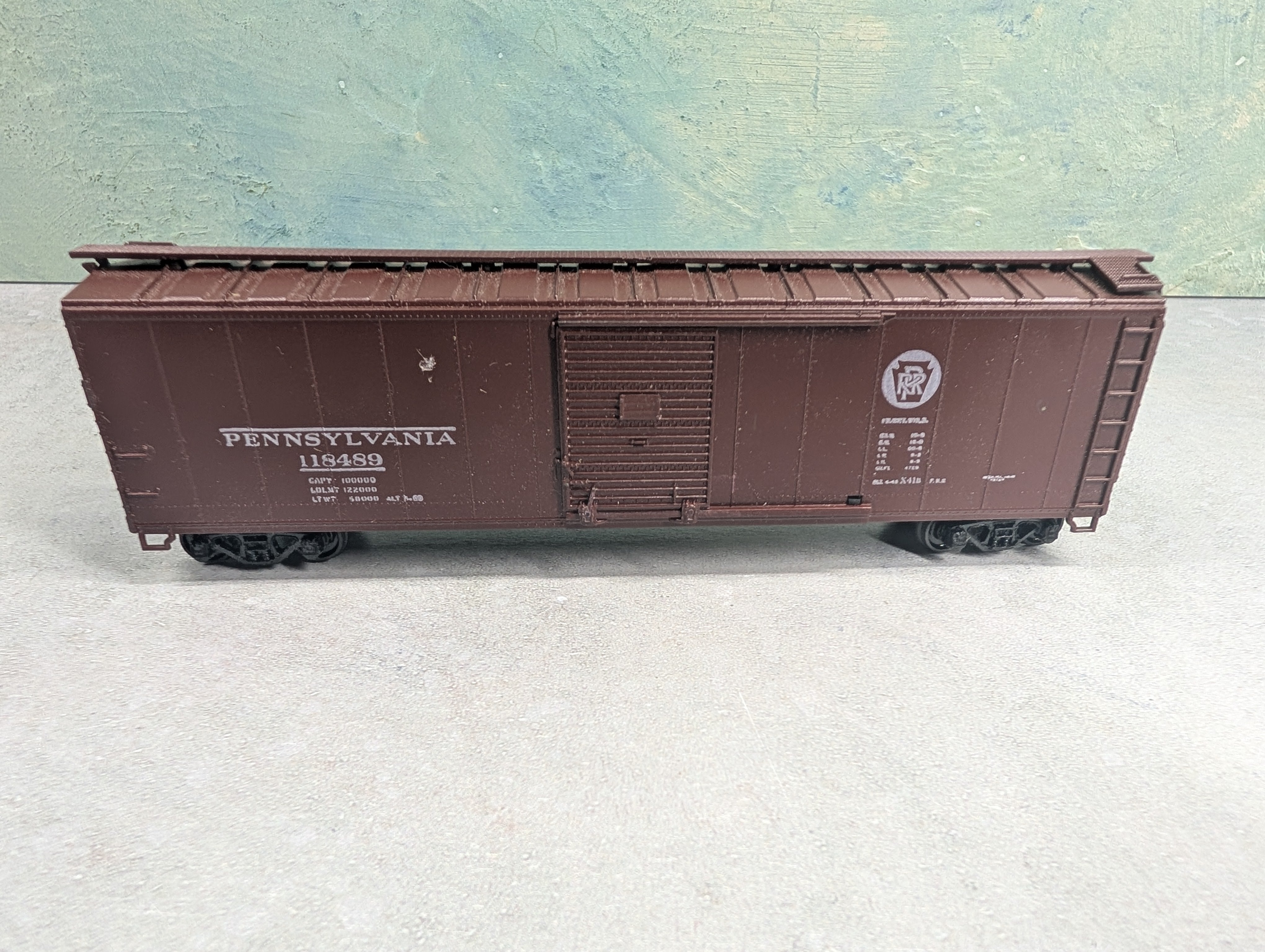 USED Athearn HO Scale 50' Box Car Pennsylvania #118489