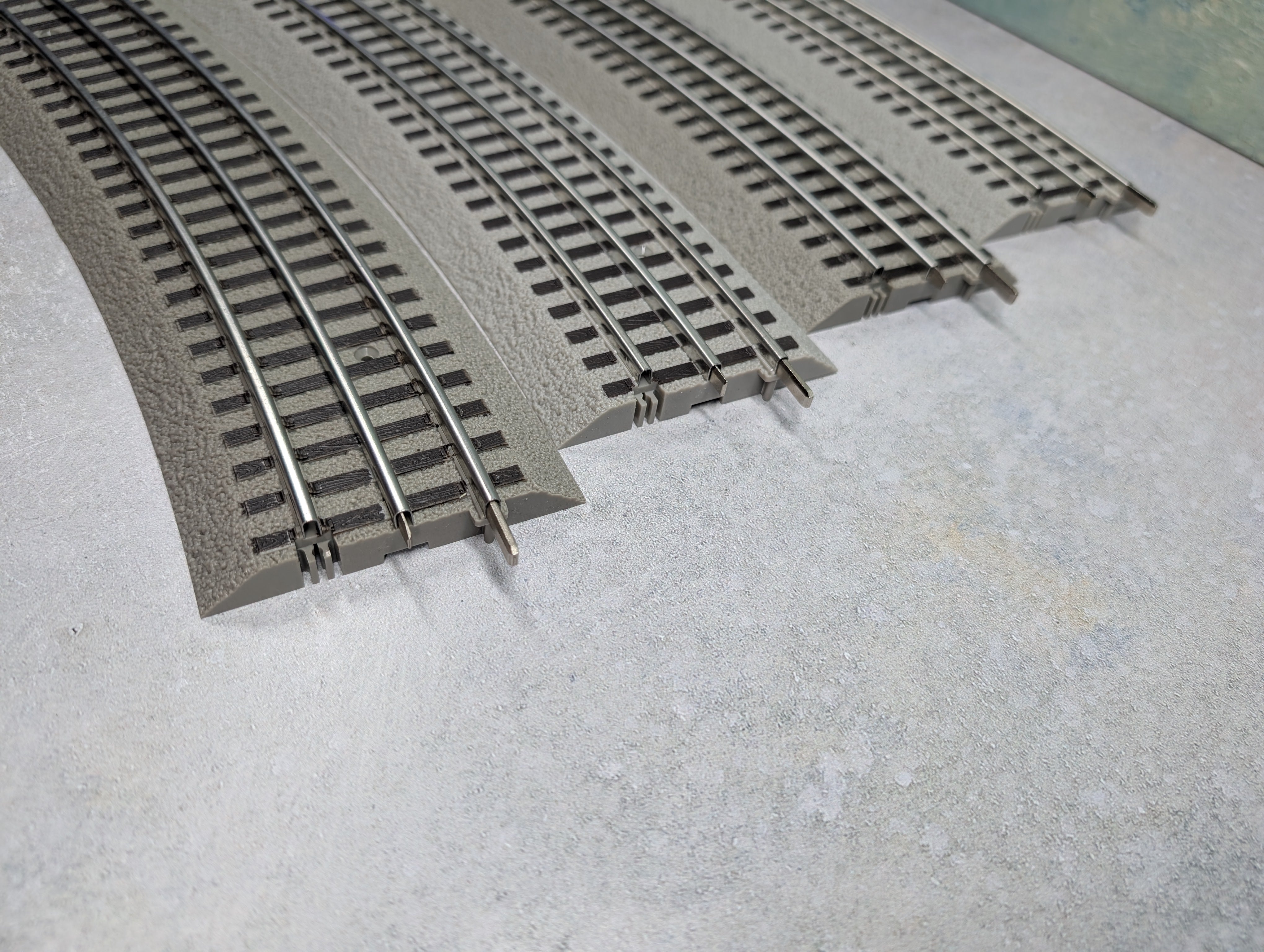 USED Lionel O O60 Full Curve Fastrack 060 (4 pcs)