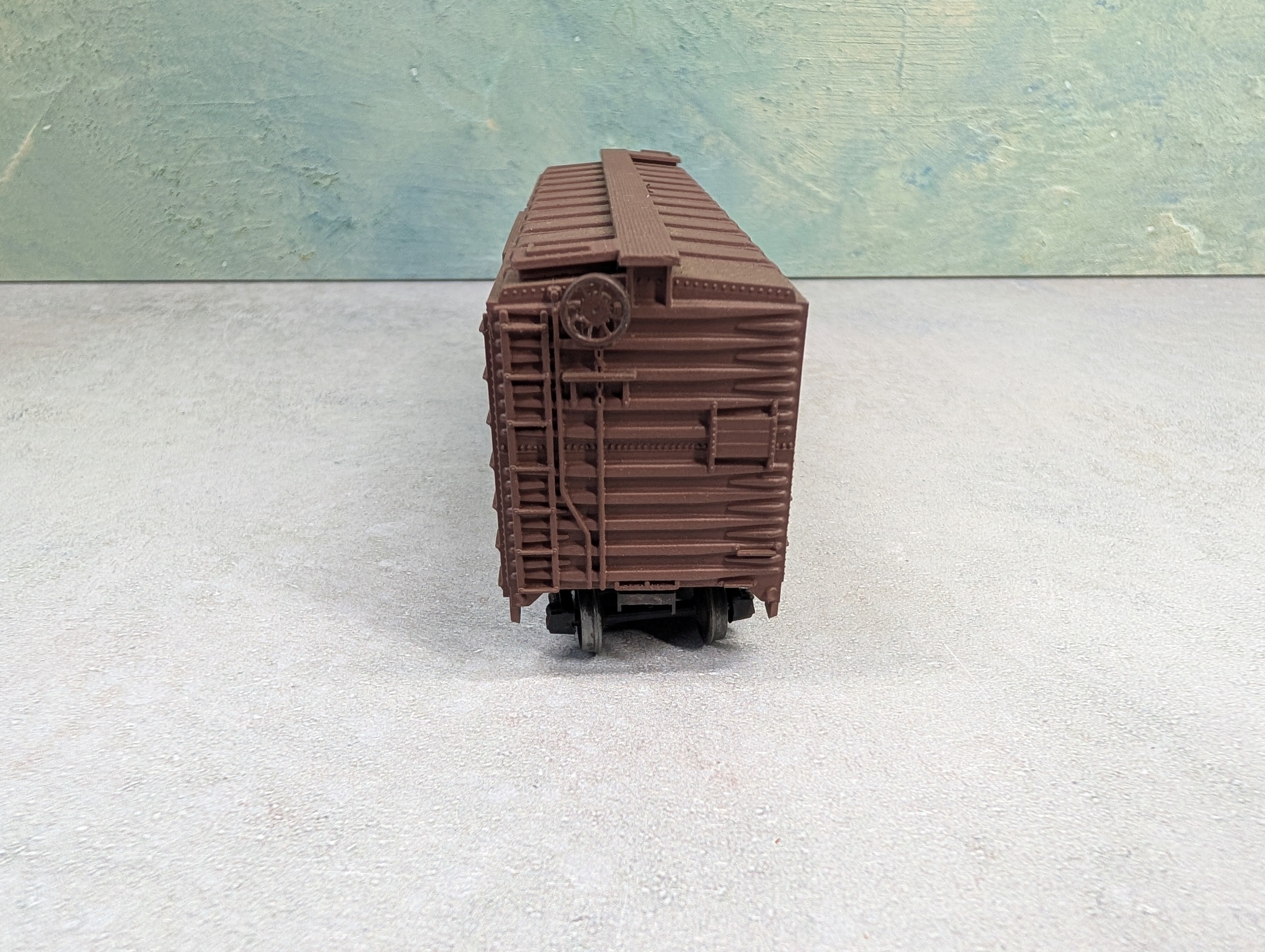 USED Athearn HO Scale 40' Box Car Delaware and Hudson D&H #17632 Weathered