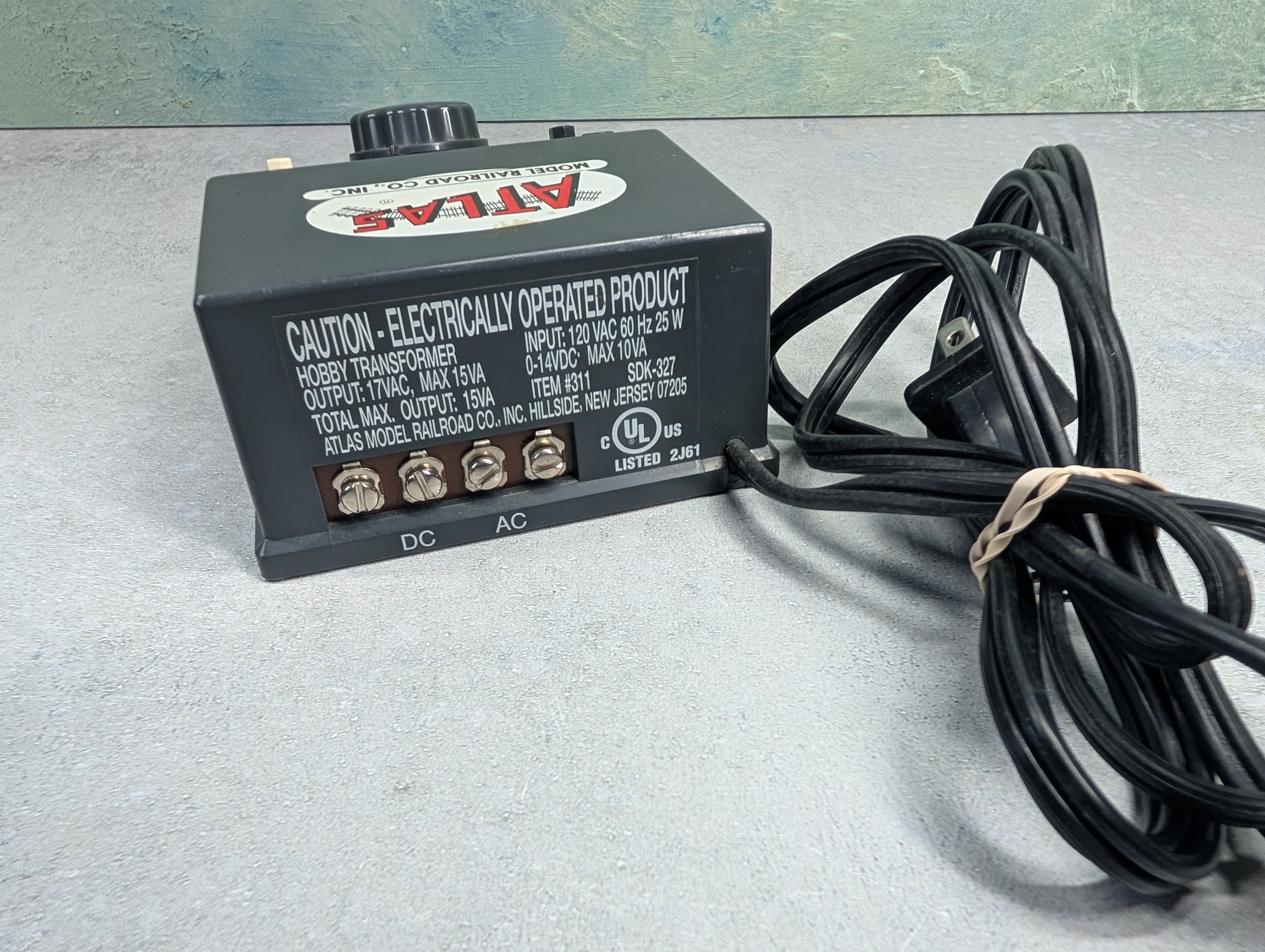 USED Atlas MULTI Scale DC Hobby Transformer - Tested