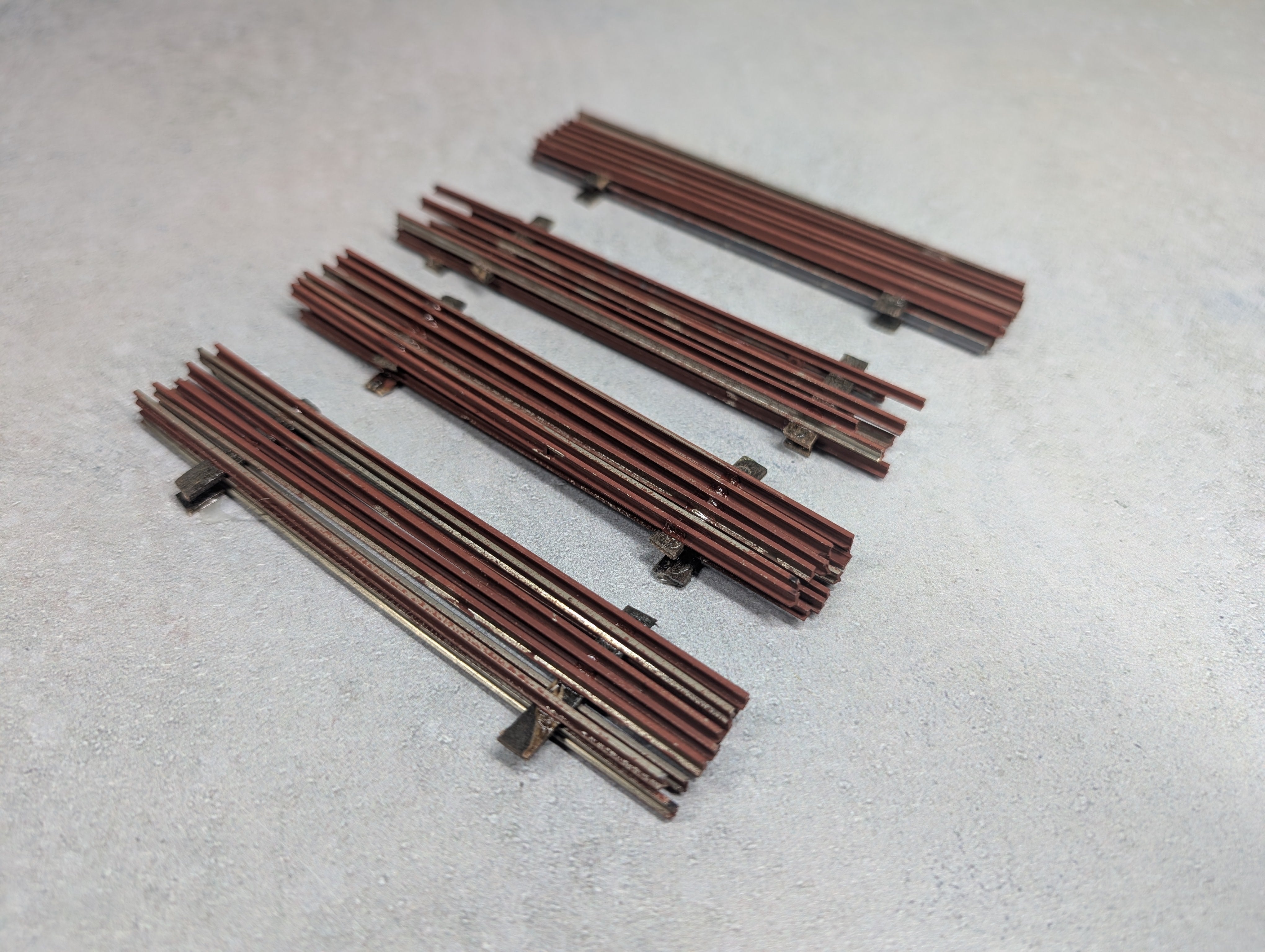 USED HO Scale Lot of Custom Rail Loads