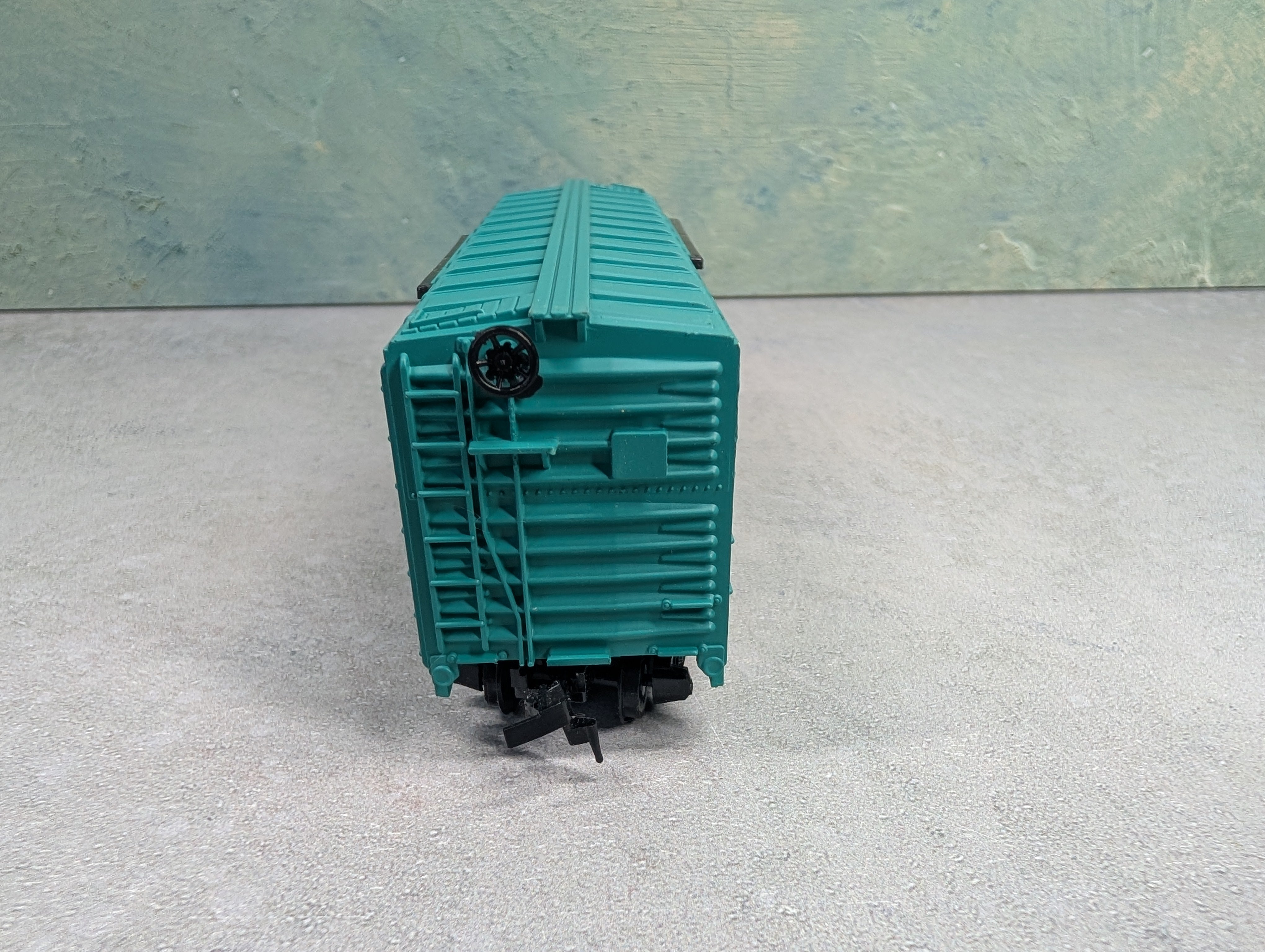 USED Tyco HO Scale 40' Cattle Stock Car Santa Fe ATSF #80680