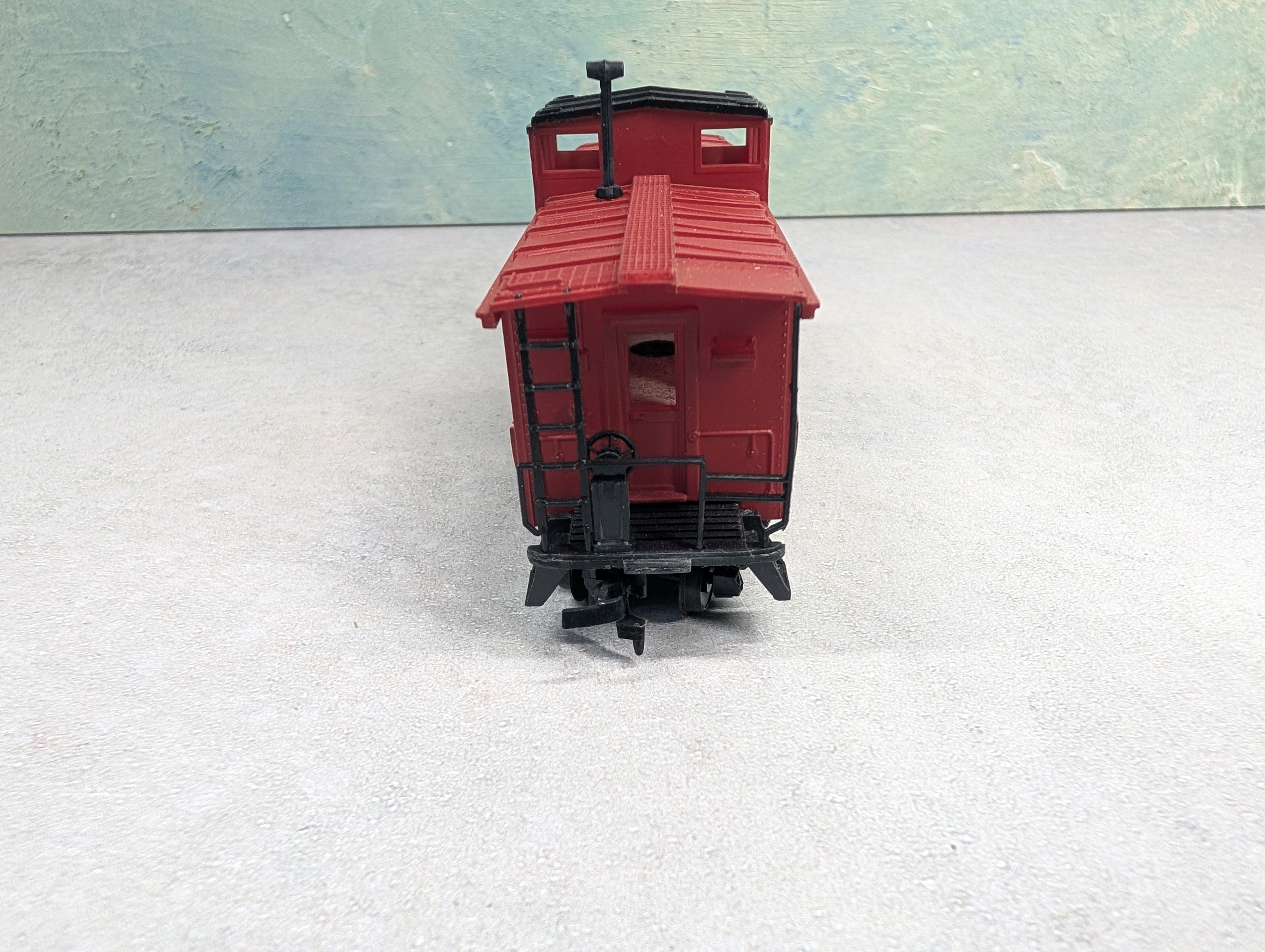 USED Tyco HO Scale Caboose Santa Fe ATSF #7240