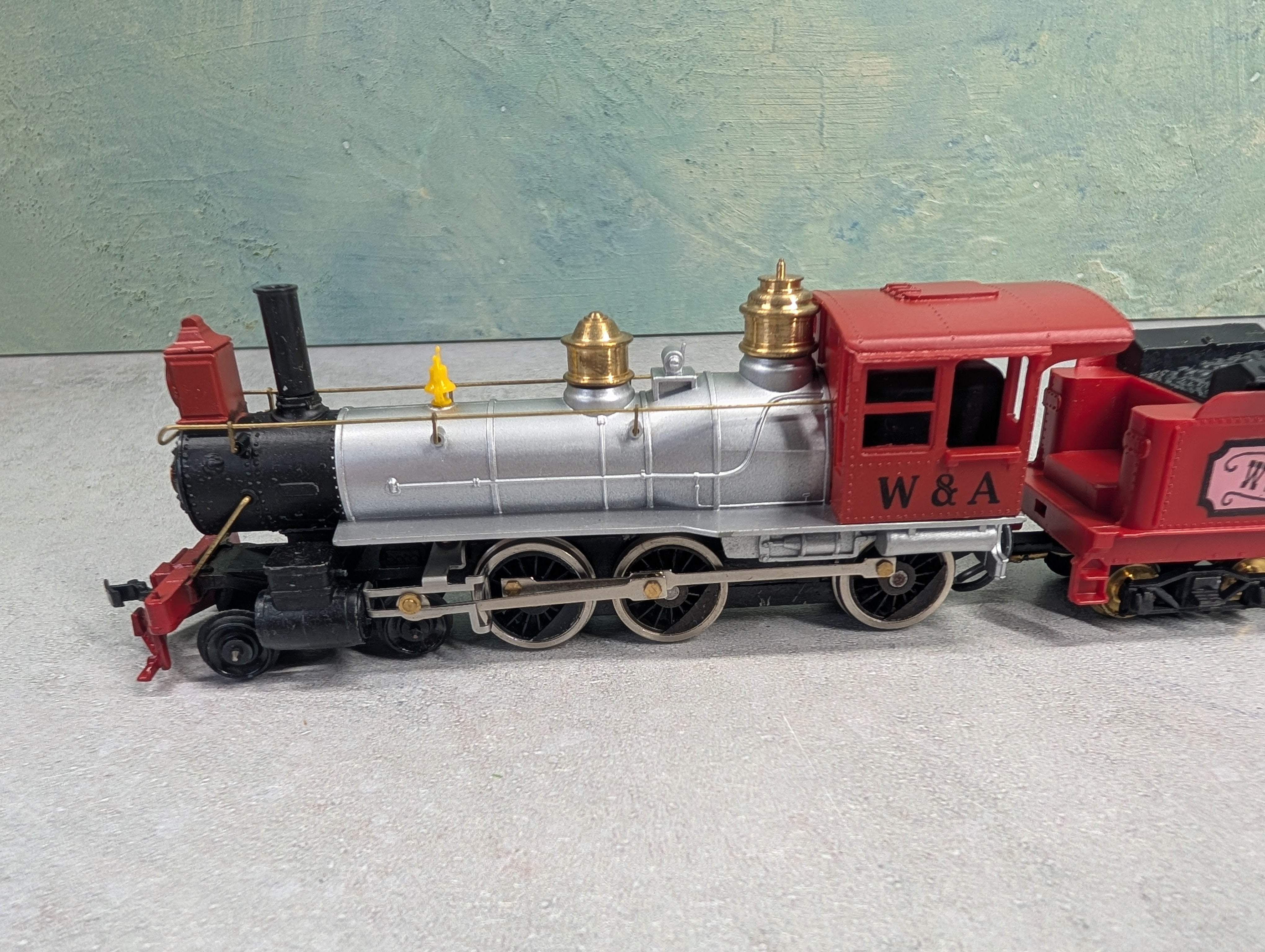 USED Tyco 242A HO Scale "DixieBelle" 4-6-0 Steam Engine Western & Atlantic W&A #3 Runs Well