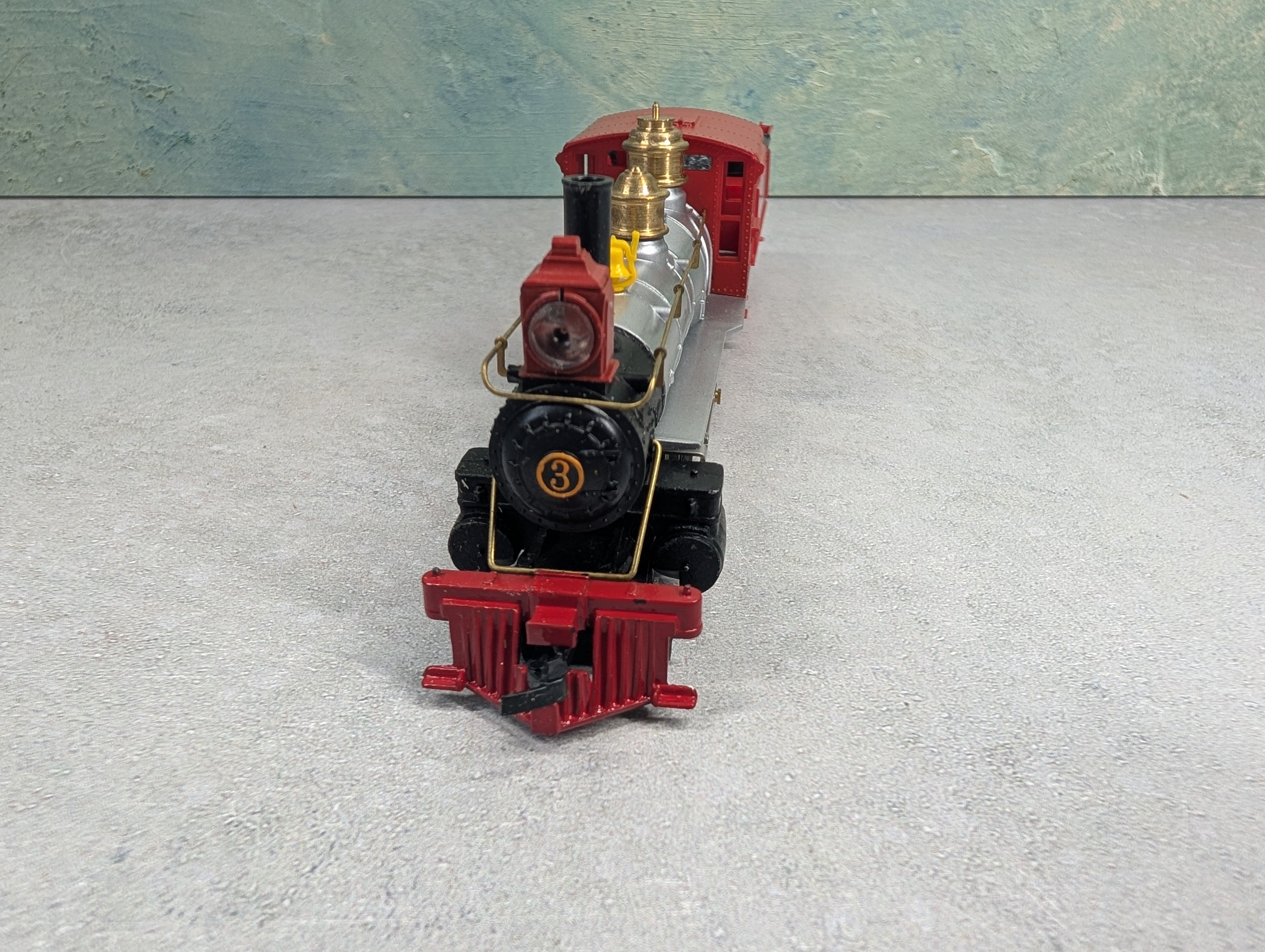 USED Tyco 242A HO Scale "DixieBelle" 4-6-0 Steam Engine Western & Atlantic W&A #3 Runs Well
