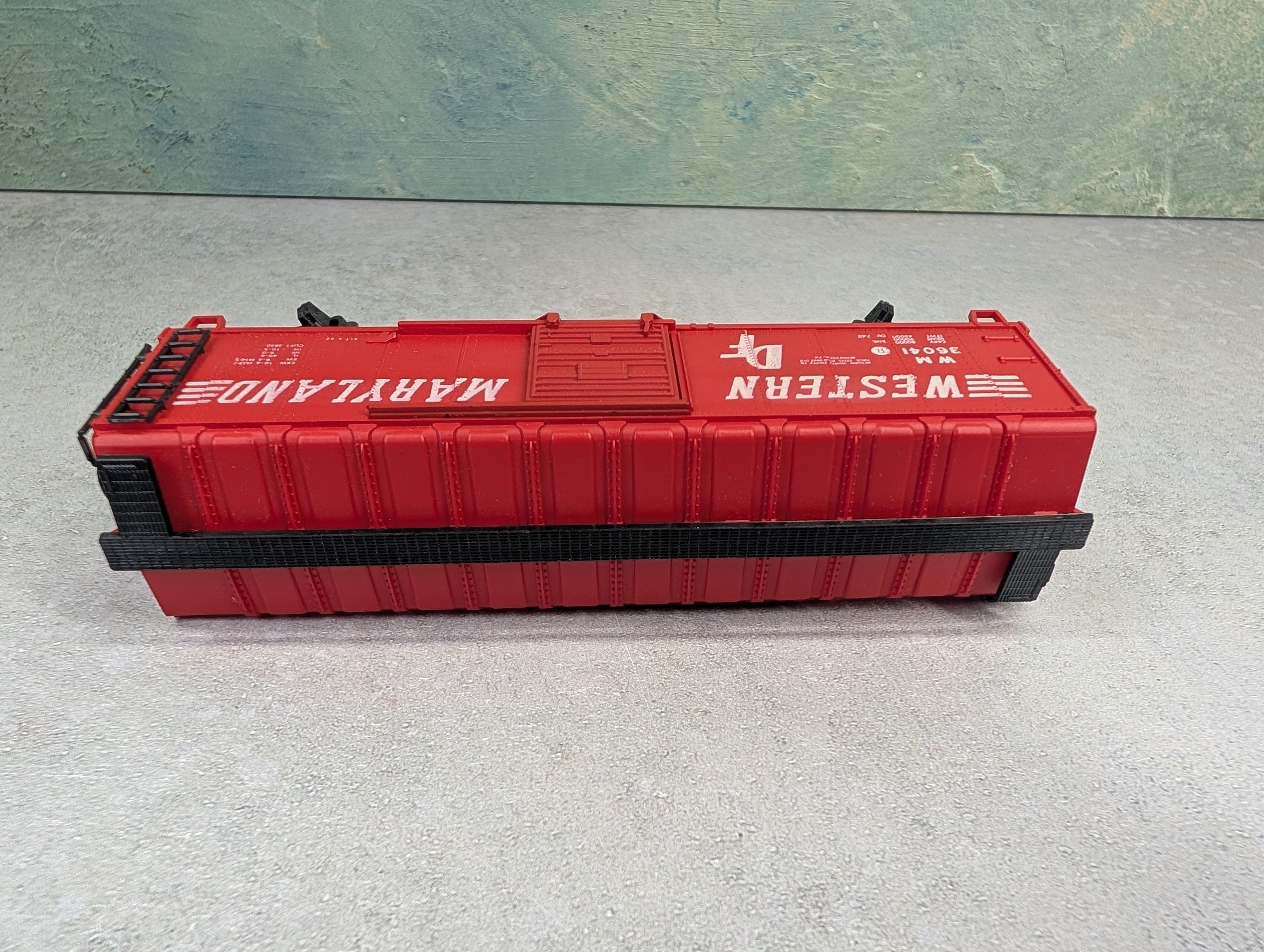 USED AHM HO Scale 40' Box Car Western Maryland WM #36041