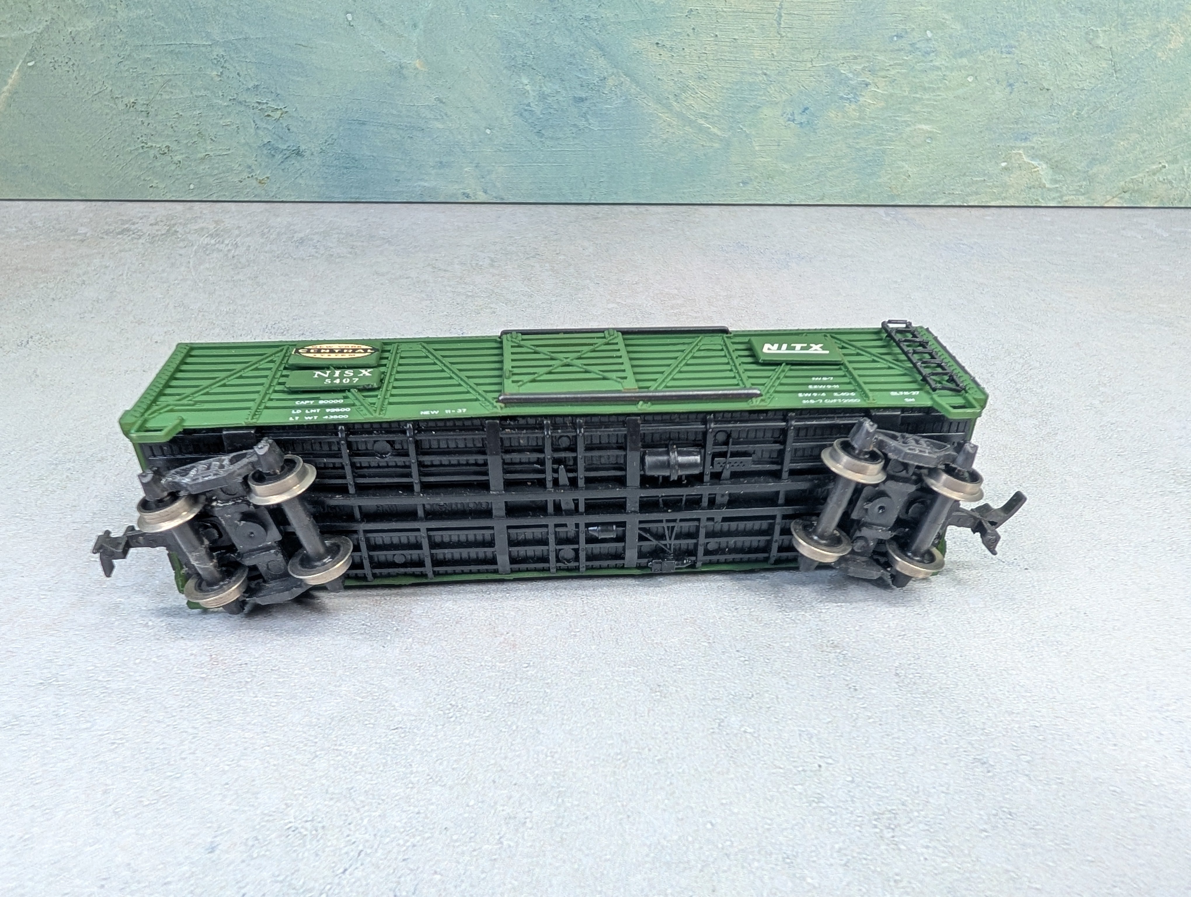 USED Tempo HO Scale Cattle Stock Car New York Central NISX #5407