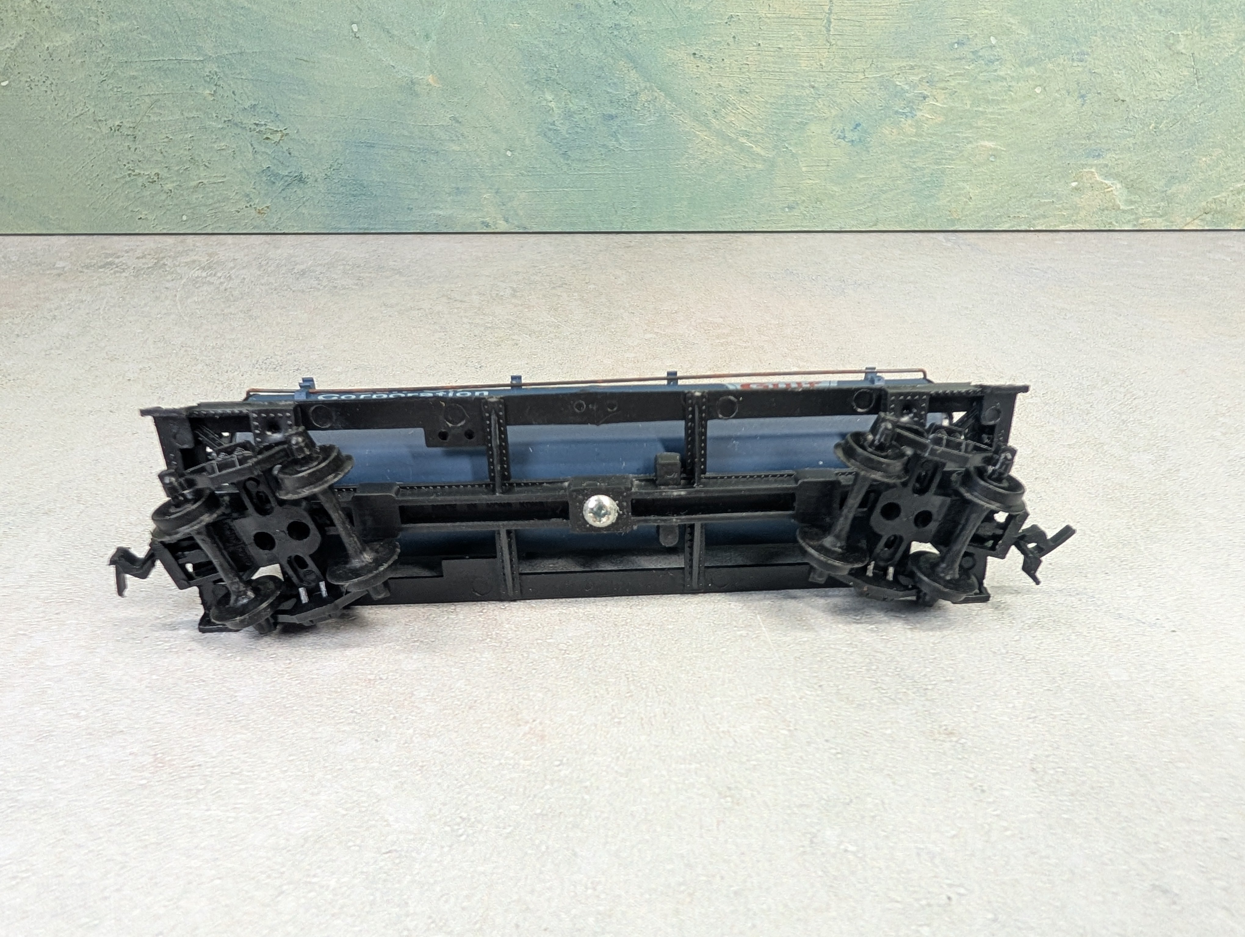 USED HO Scale Single Dome Tank Car Gulf GRCX #3882