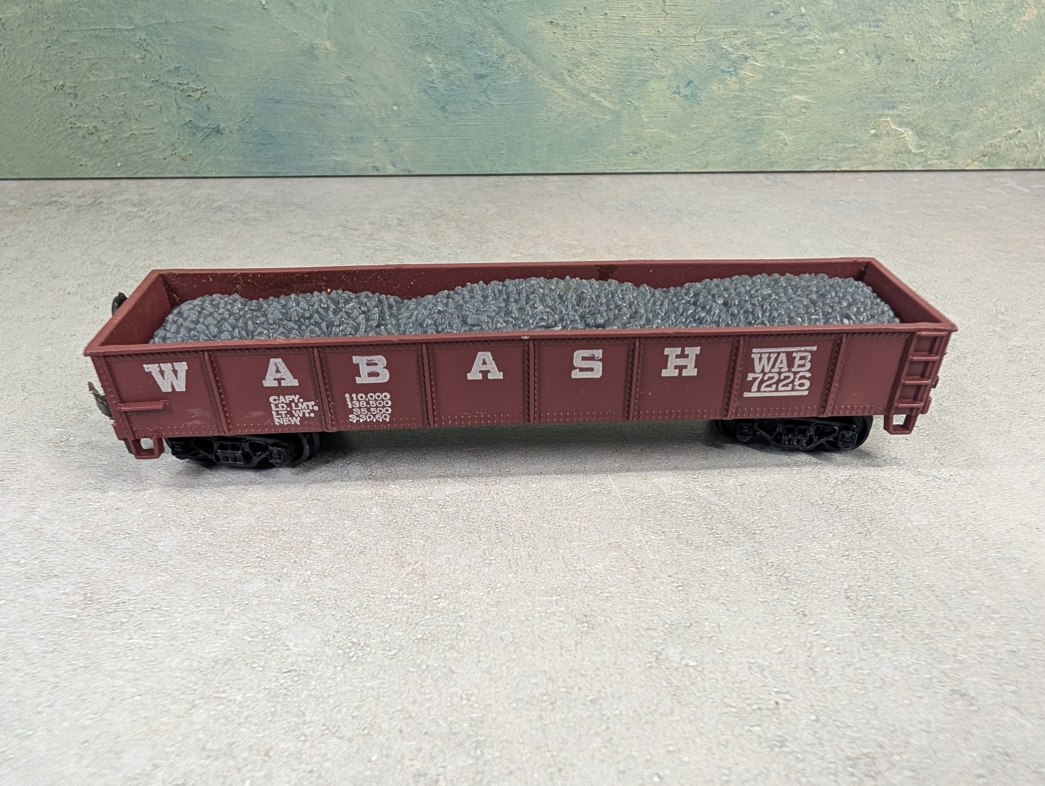 USED HO Scale Gondola Wabash WAB #7226