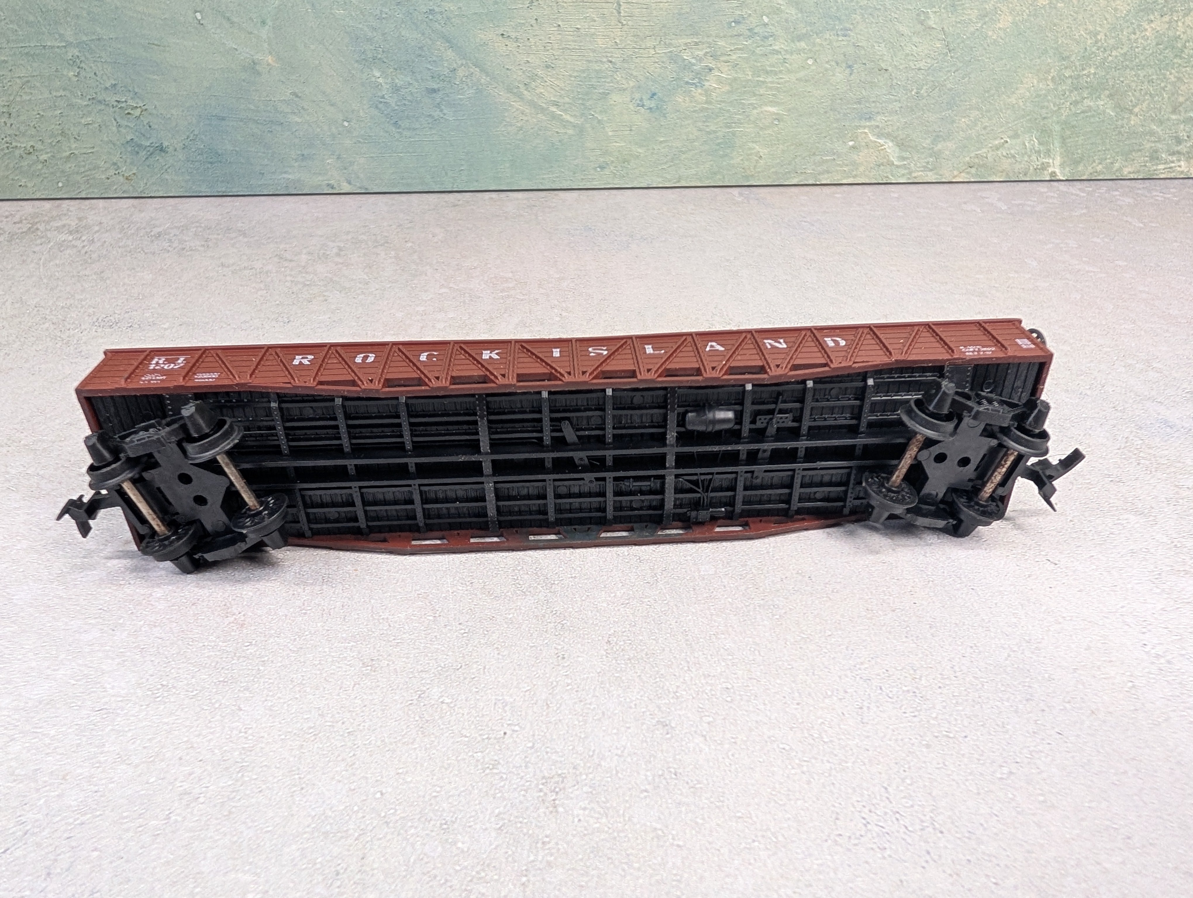 USED AHM HO Scale Gondola Rock Island RI #1207