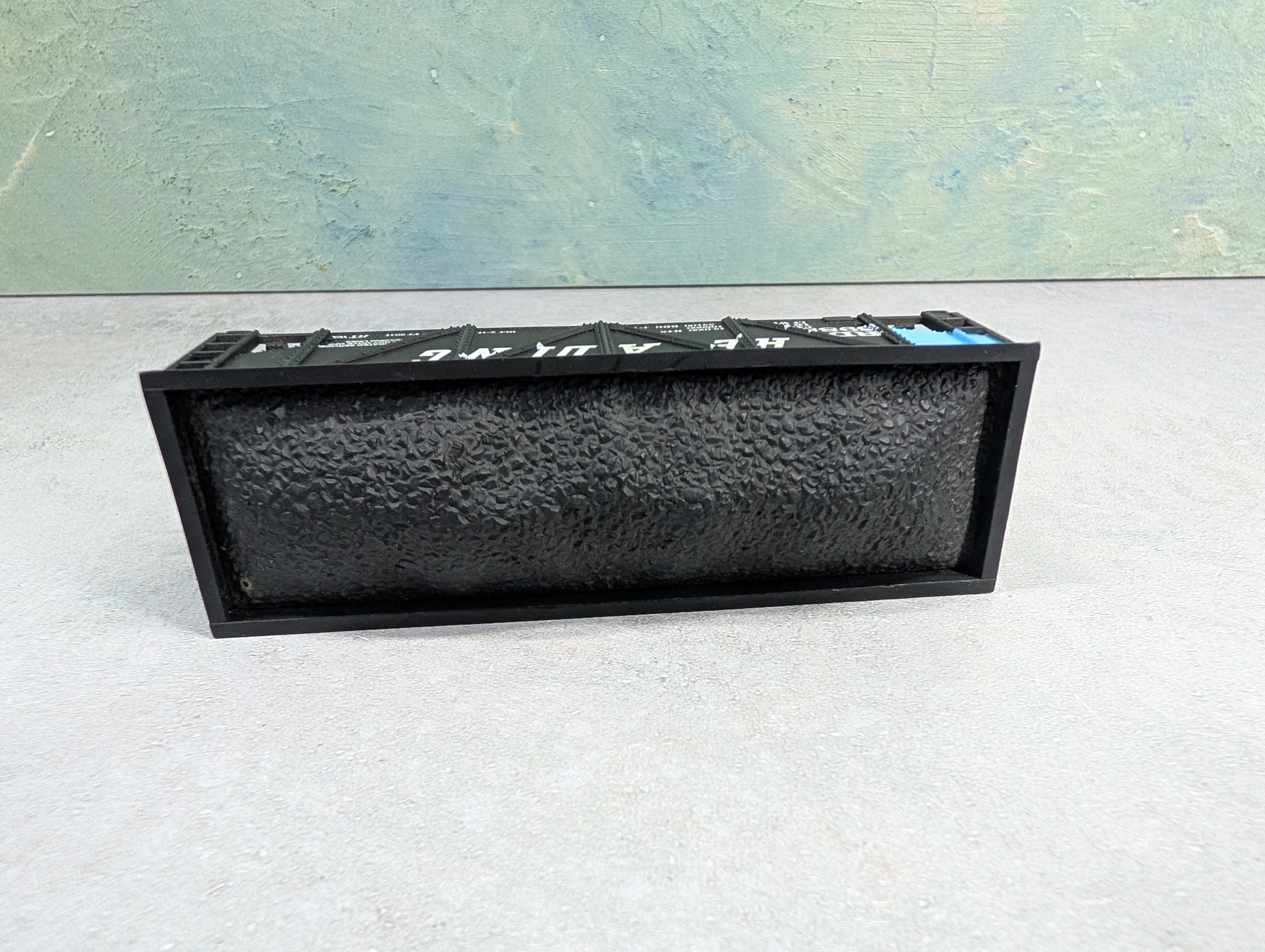 USED Mantua 729-521 HO Scale Heavy 32' Hopper Blue Panel Reading RDG #59886