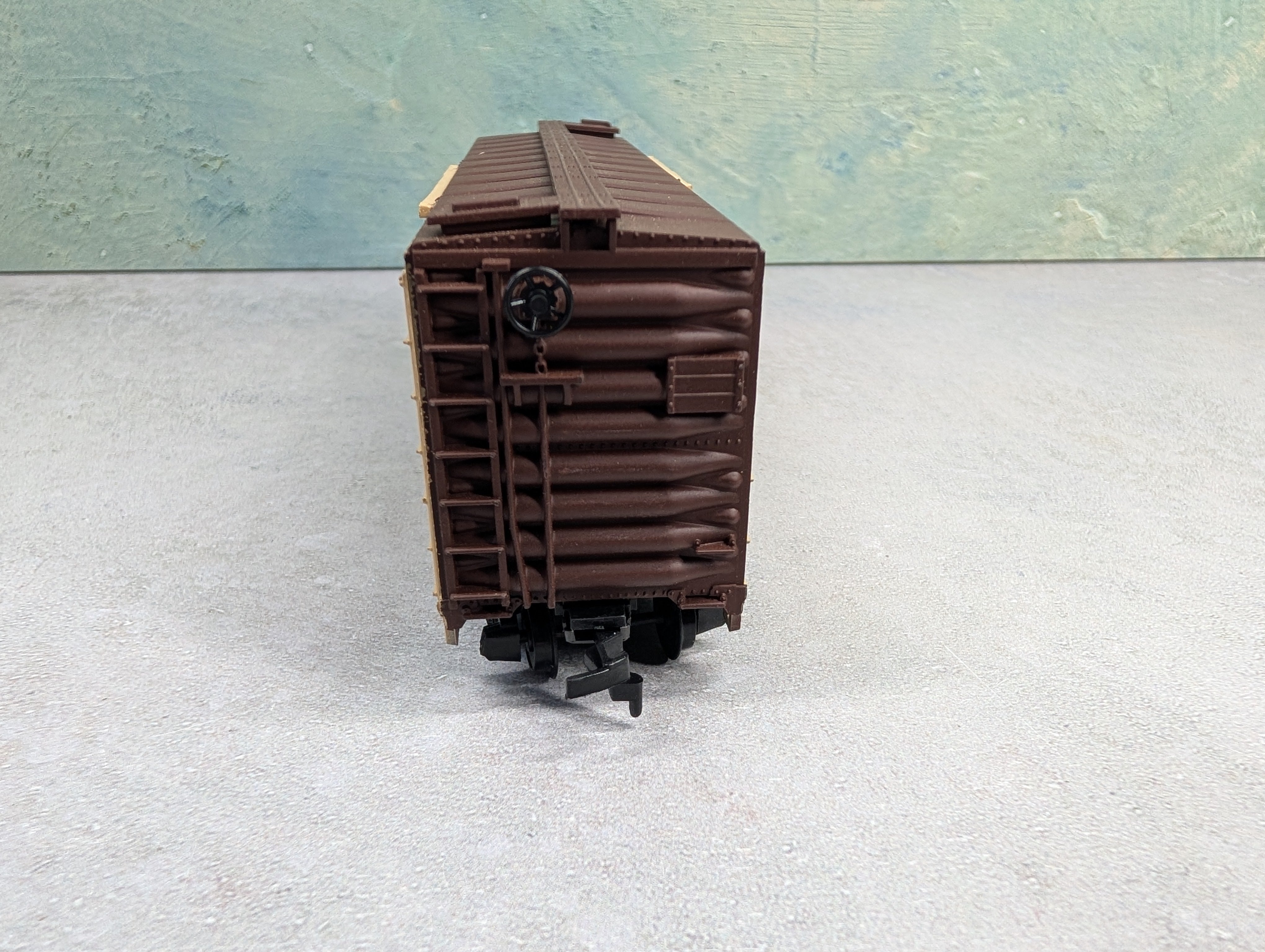 USED Mantua 734-012 HO Scale Heavy 40' Steel Box Car Frisco SL-SF #129802