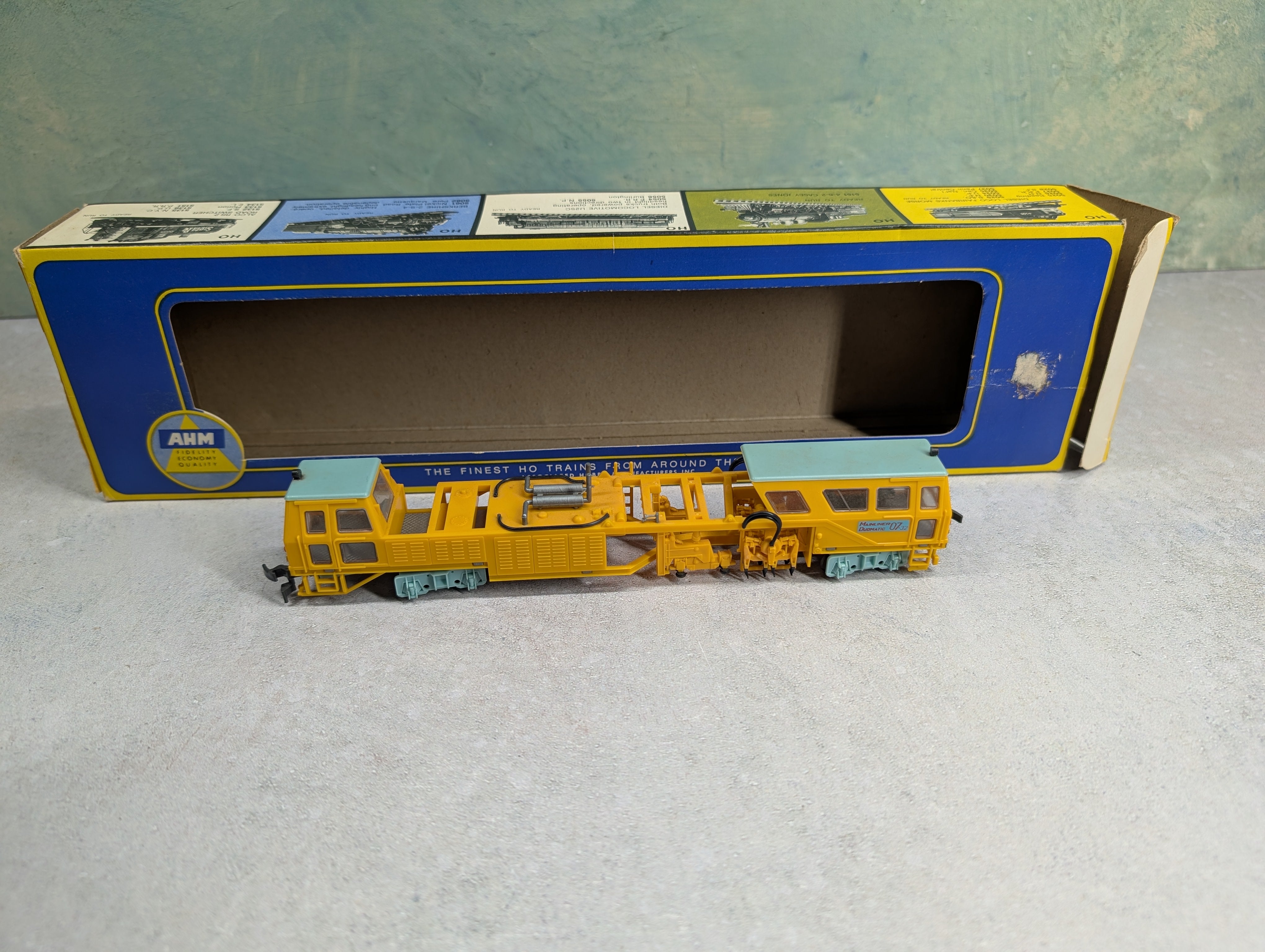 USED AHM 5295 HO Scale B P&L Mainliner Duomatic 07-32 Track Maintenance Car Lillyput RARE