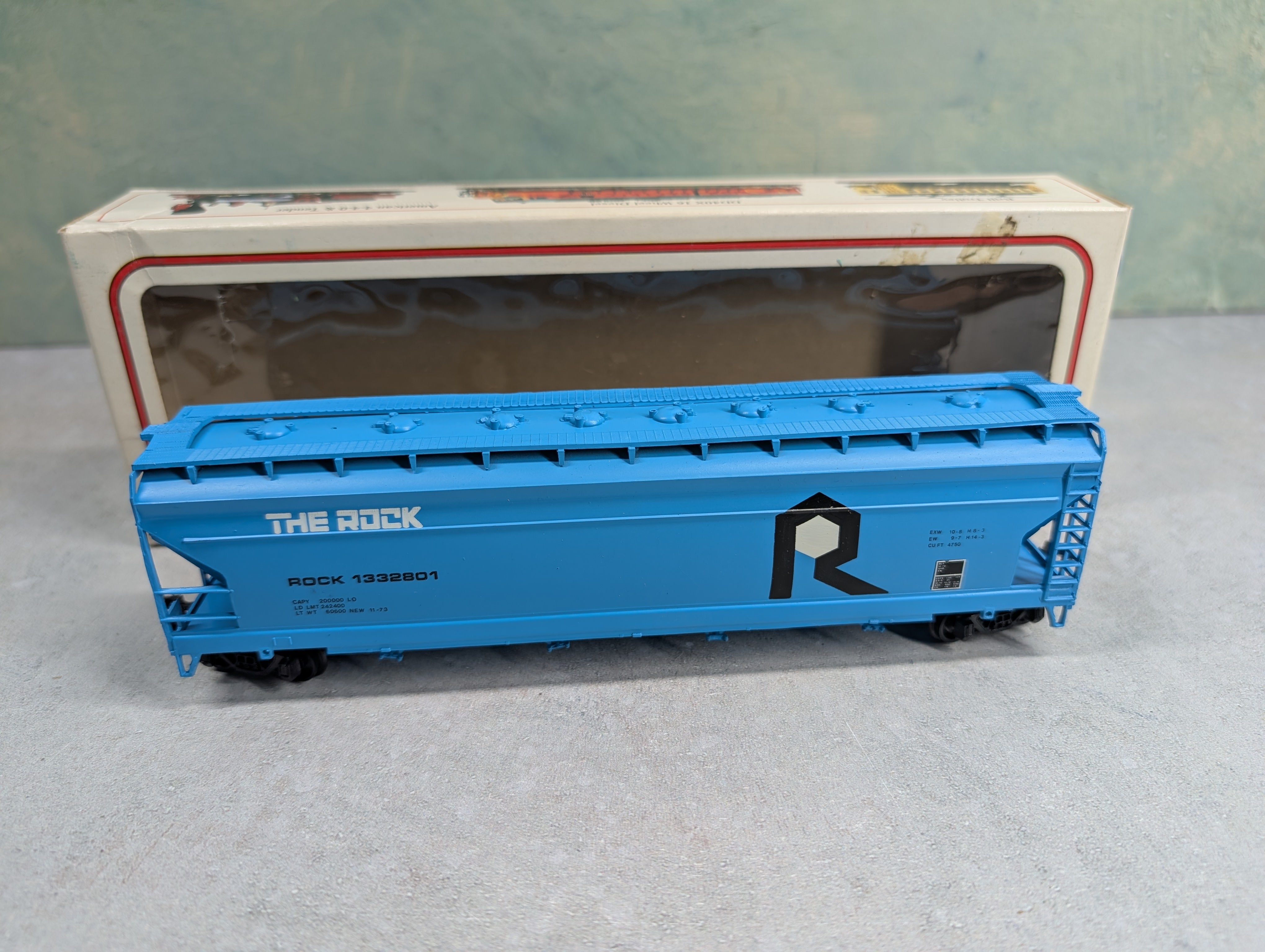 USED Bachmann #431005 HO Scale Center Flow Hopper Rock #1332801