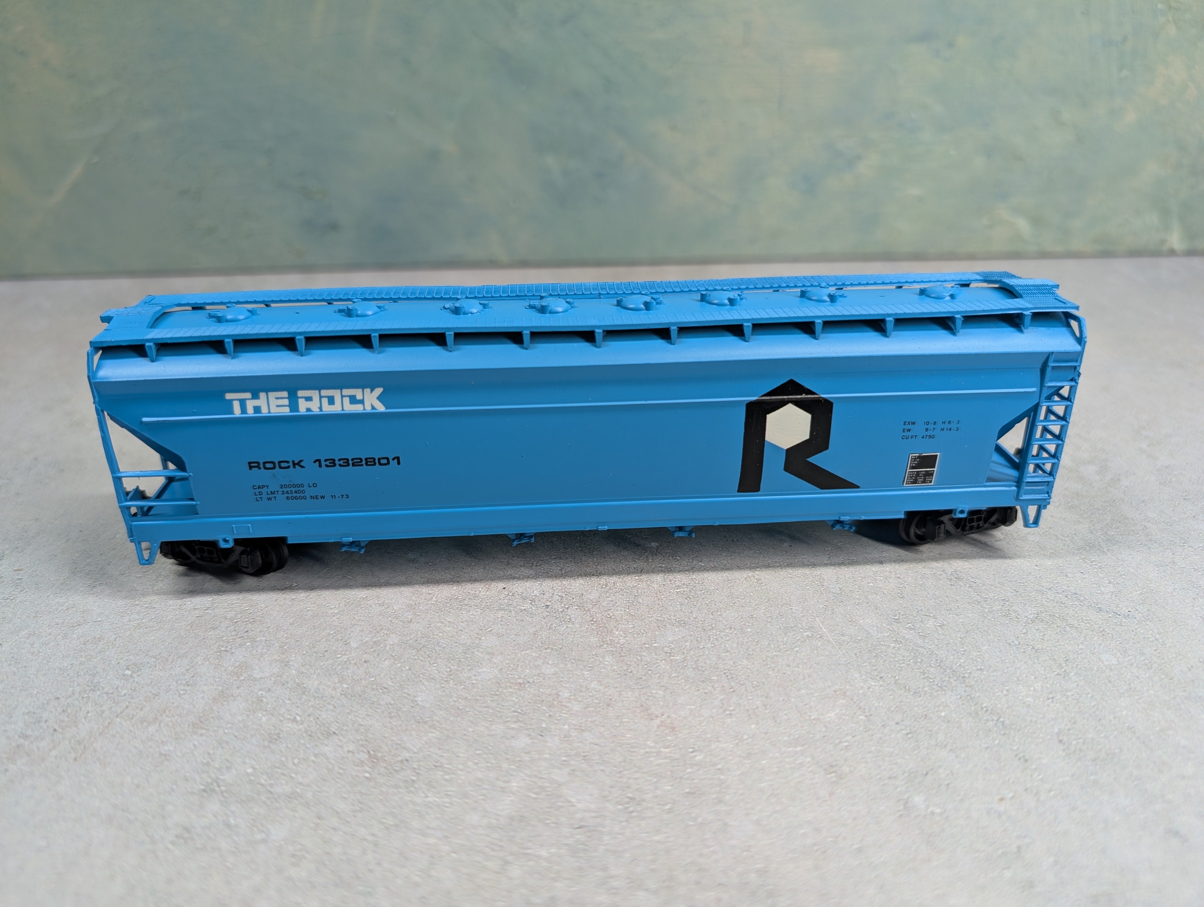 USED Bachmann #431005 HO Scale Center Flow Hopper Rock #1332801
