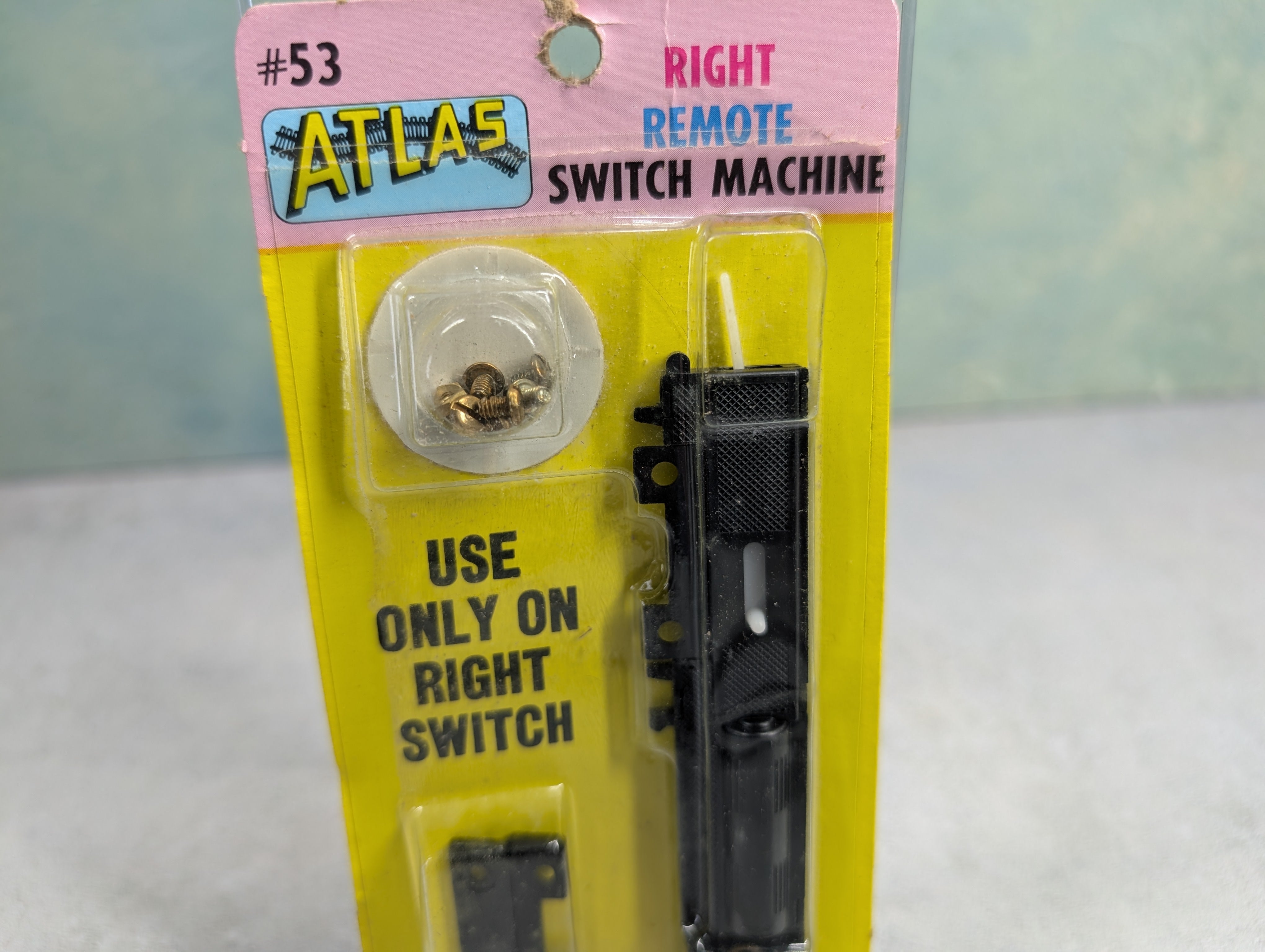 USED Atlas 53 HO Scale Right Remote Switch Machine