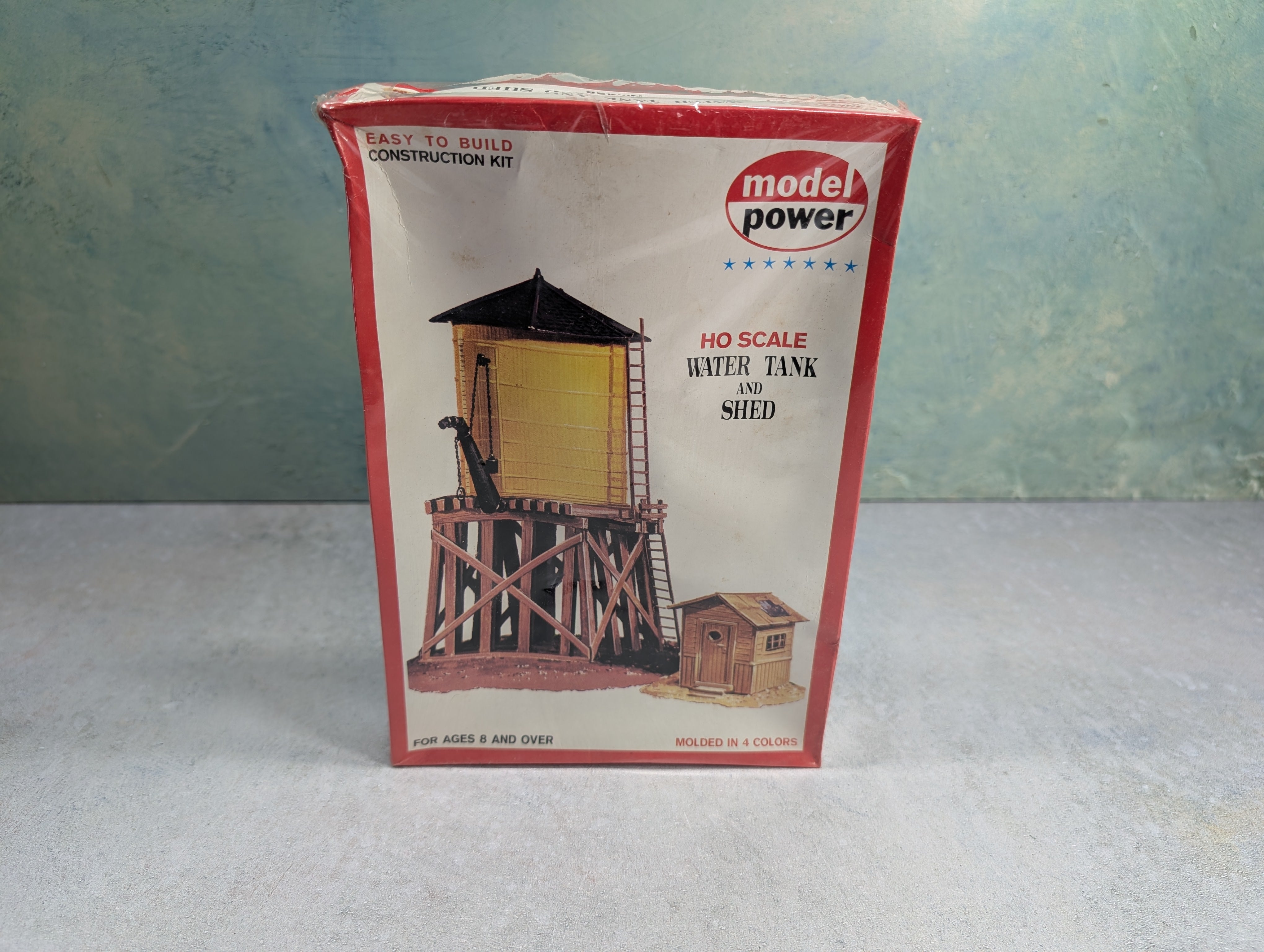 USED Model Power 428 HO Scale Water Tank & Shed KIT