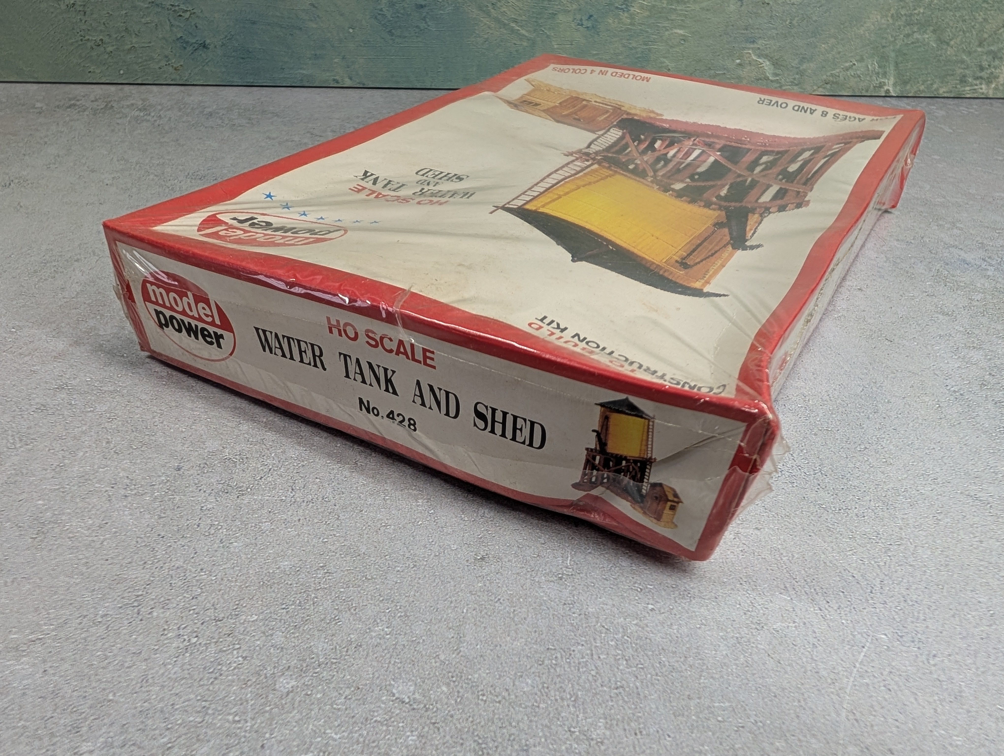 USED Model Power 428 HO Scale Water Tank & Shed KIT