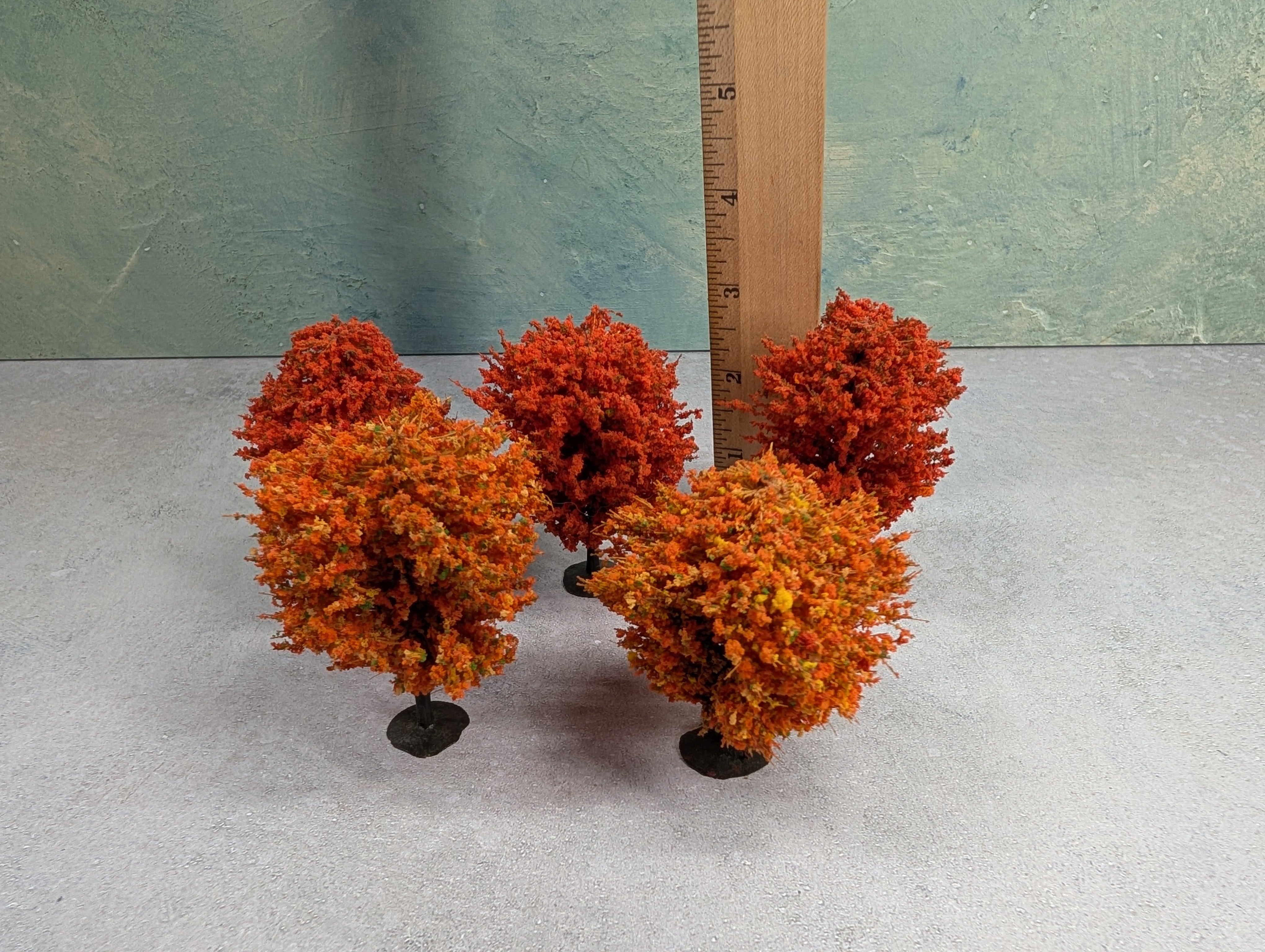 USED HO Scale Lot of Fall Trees