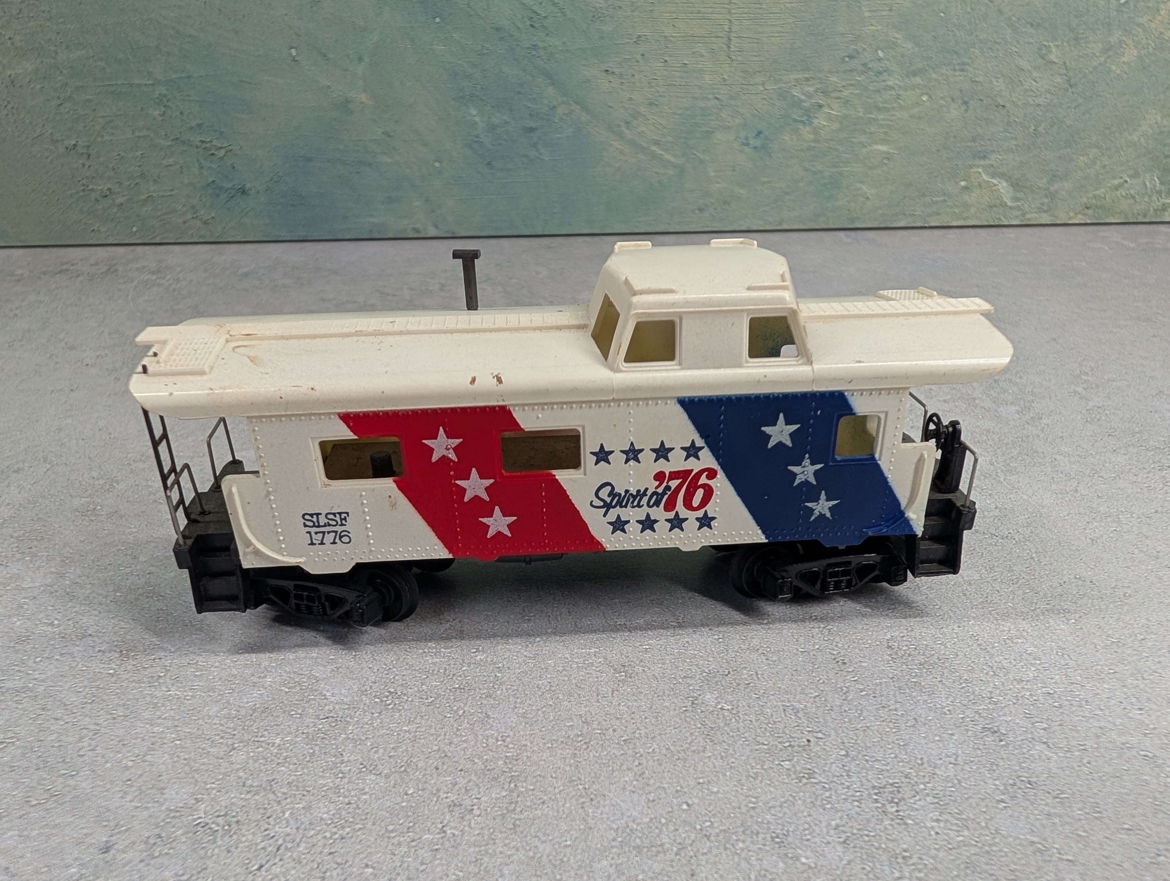 USED Tyco HO Scale Caboose Spirit of '76 SLSF #1776