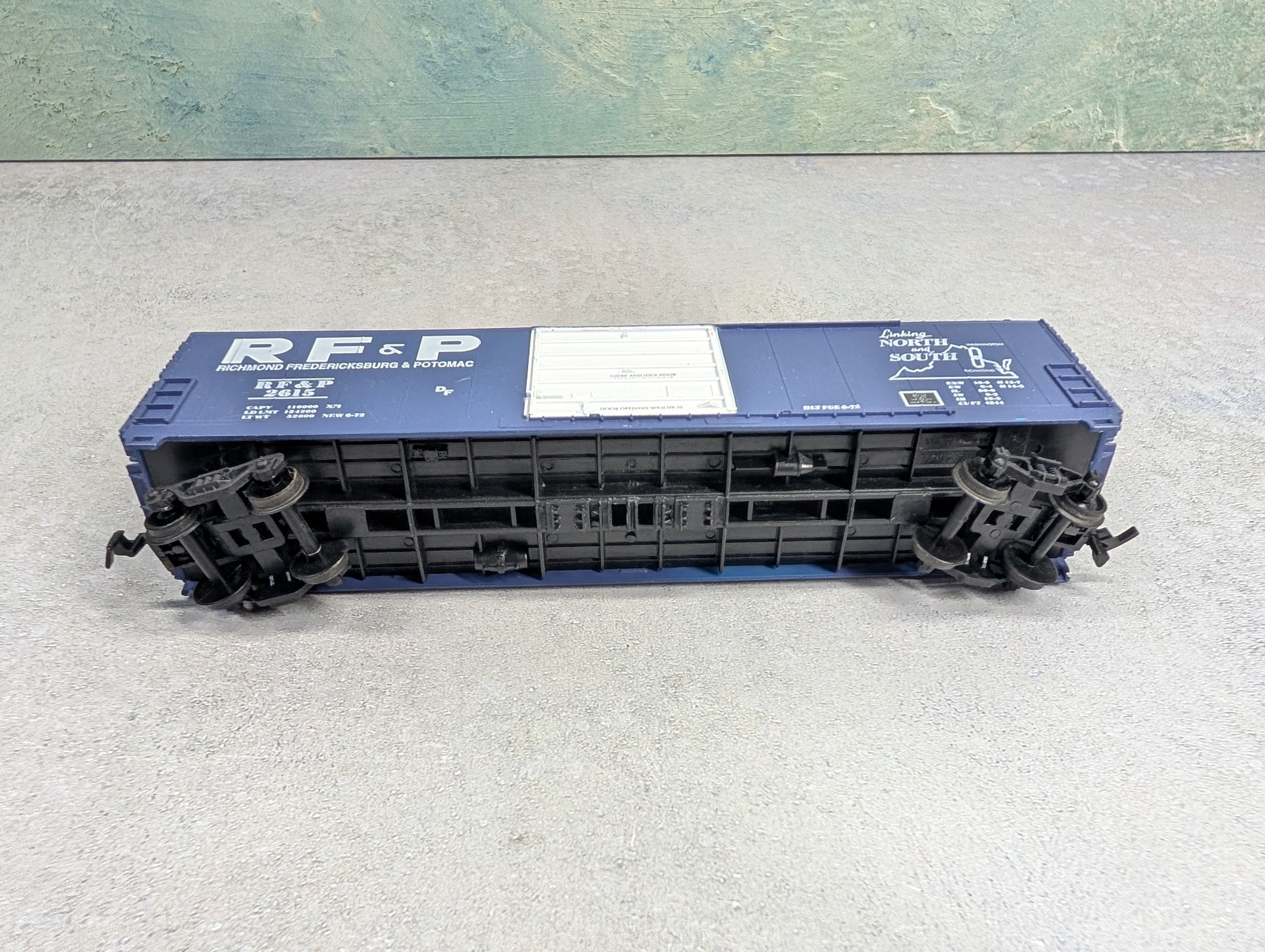 USED Life-Like HO Scale 50' Box Car Richmond Fredericksburg & Potomac RF&P #2615