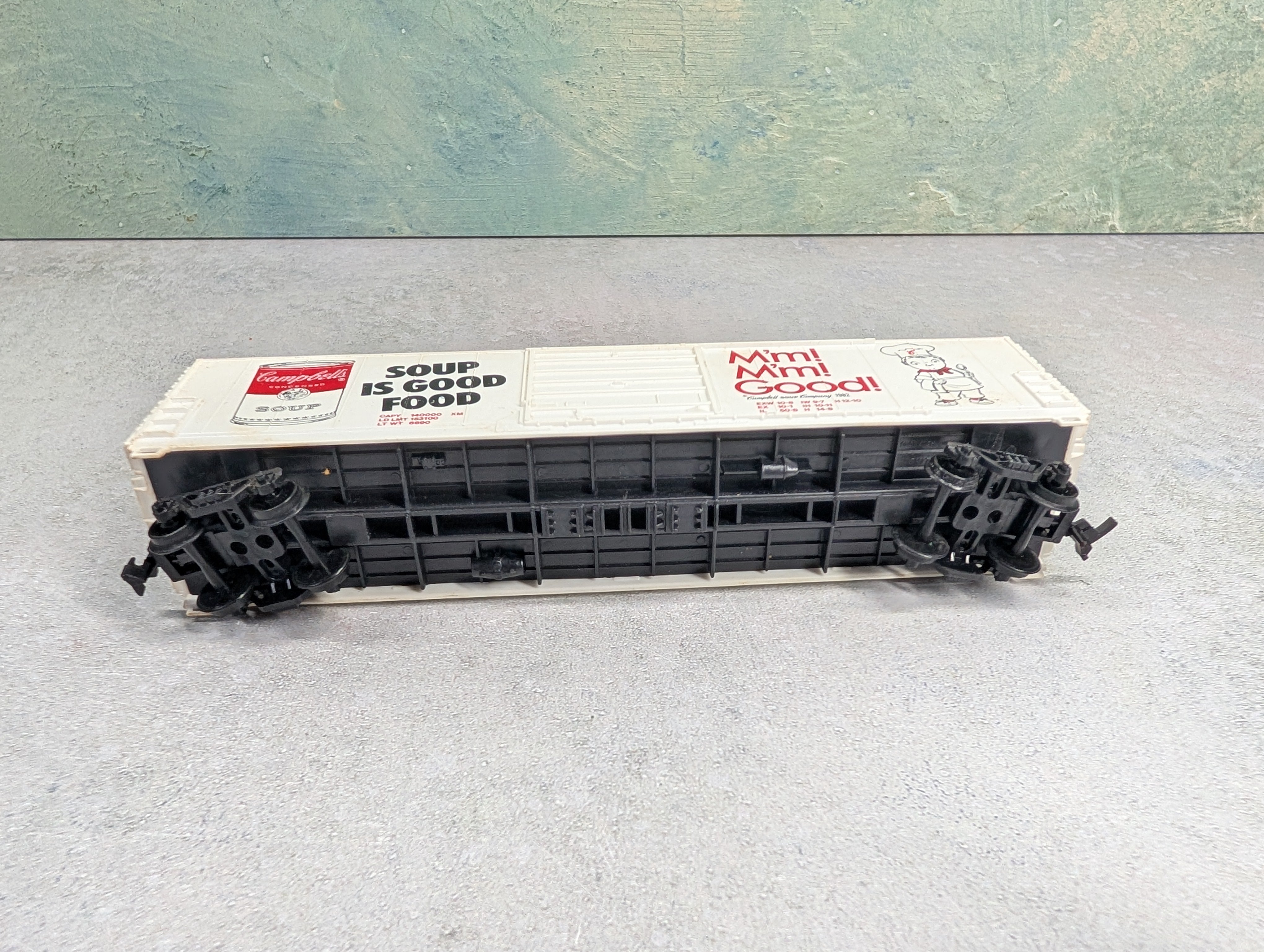 USED Life-Like HO Scale 50' Box Car Campbell's 1982