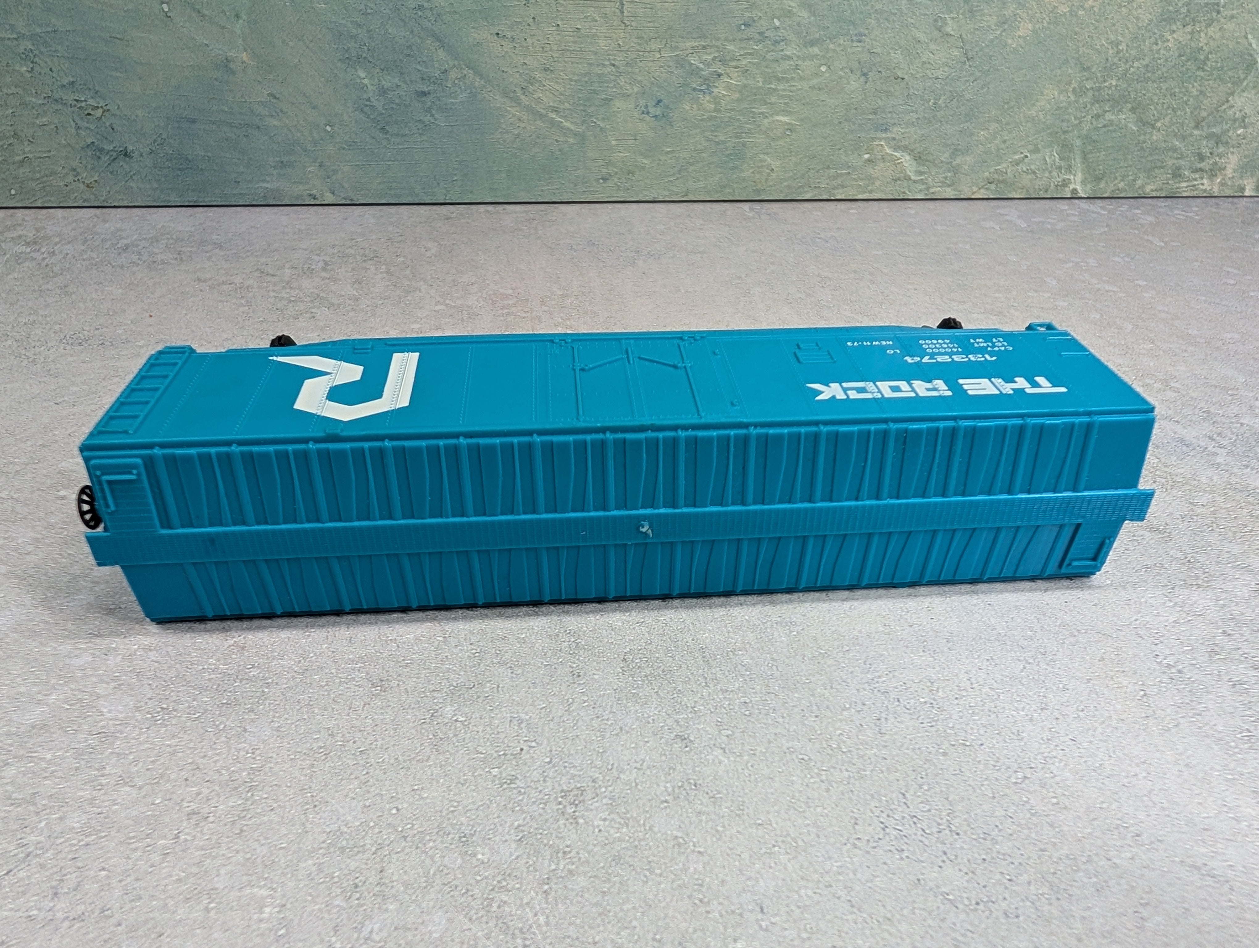 USED Bachmann HO Scale 50' Box Car Rock Island #133274