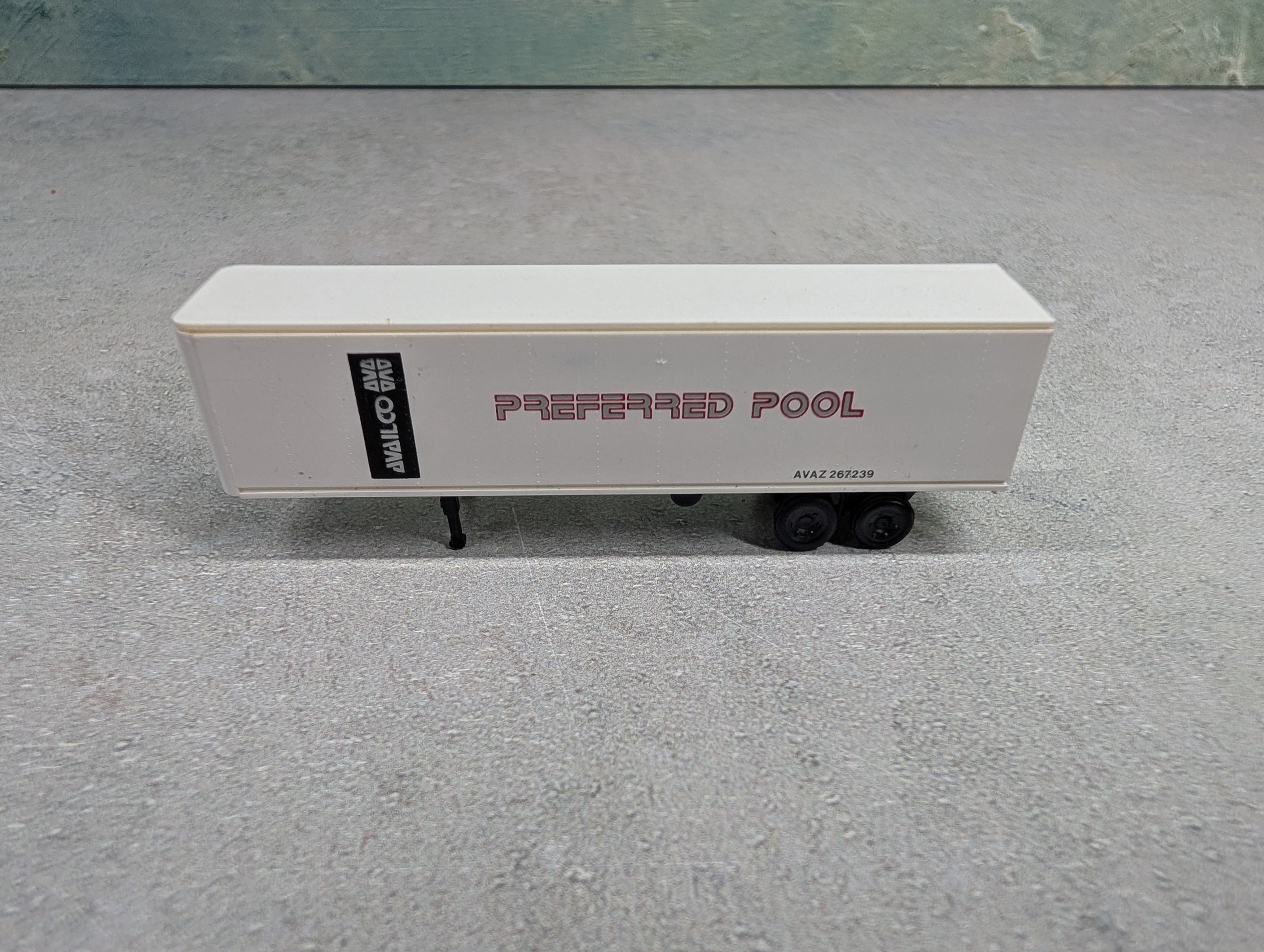 USED N Scale 40' Trailer Preferred Pool AVAZ #267239