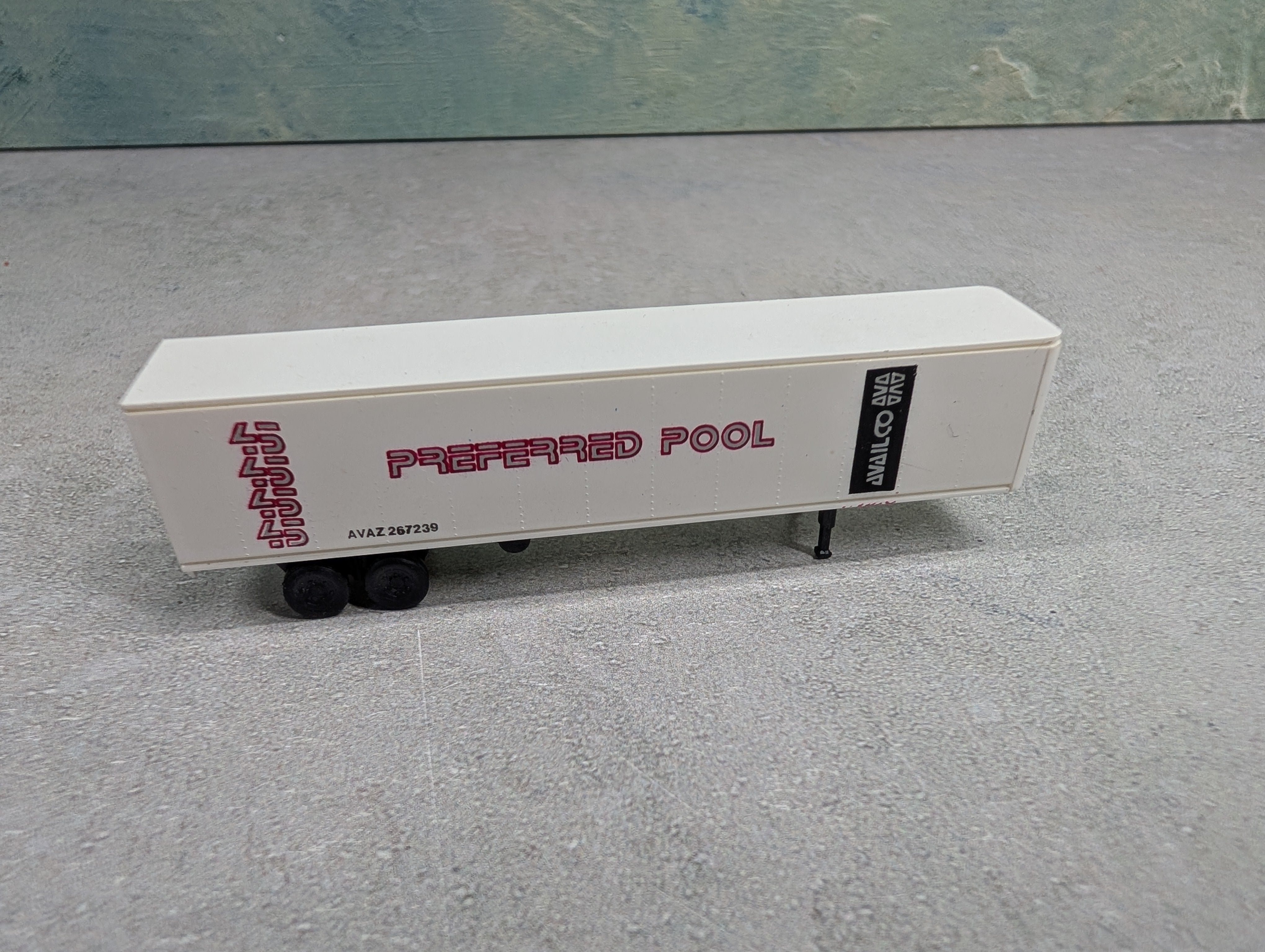 USED N Scale 45' Trailer Preferred Pool AVAZ #267239
