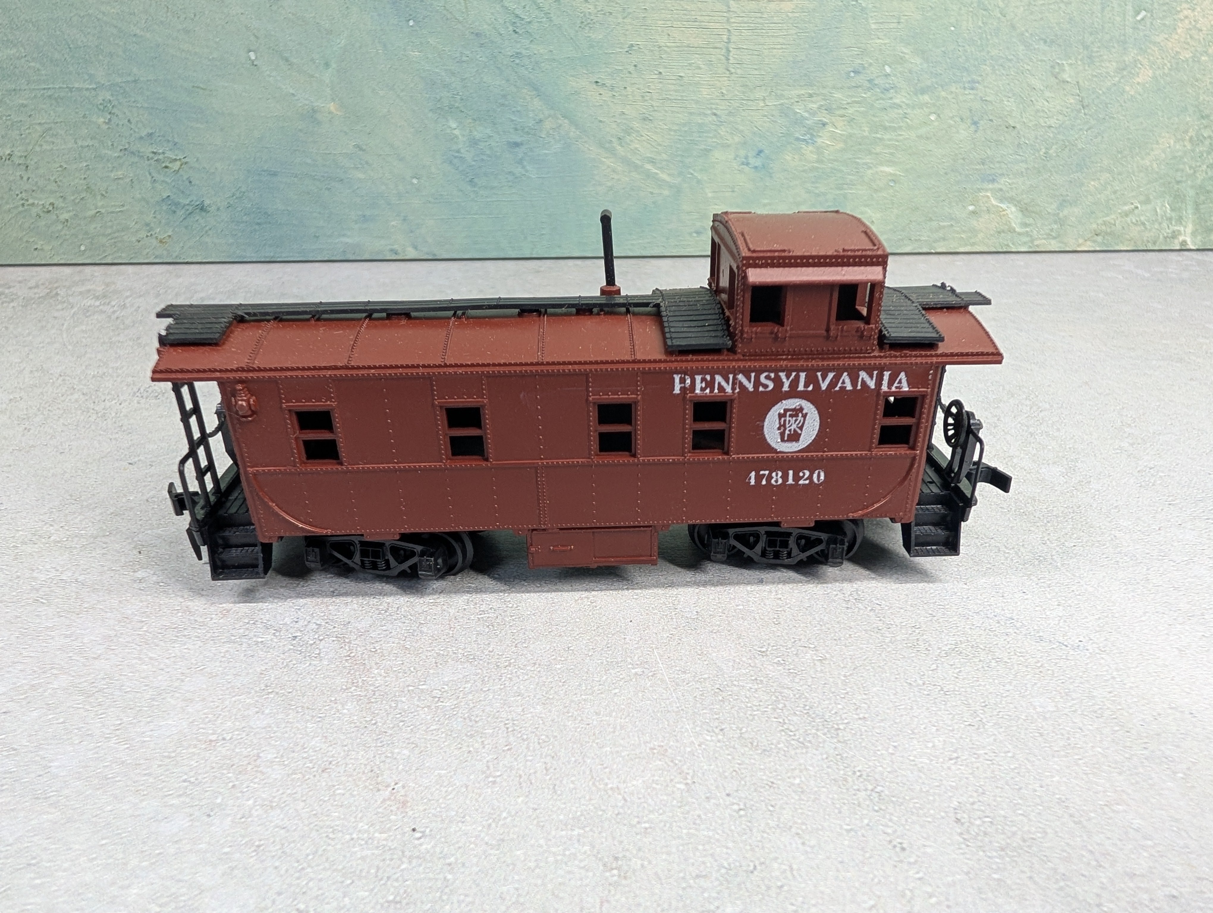 USED AHM HO Scale Caboose Pennsylvania #478120