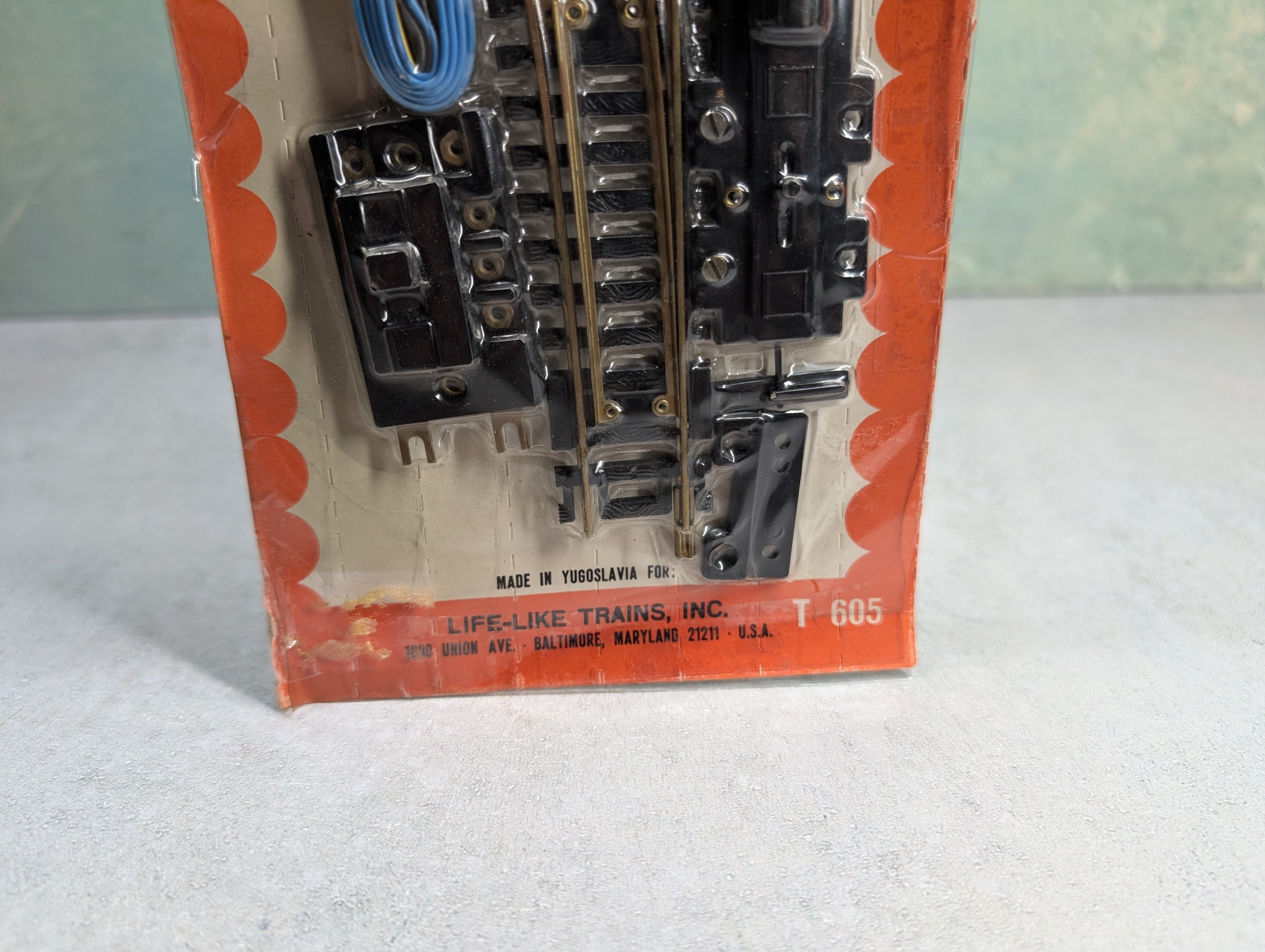 USED Life-Like T605 HO Scale Remote Switch Control Left Hand, Brass, Code 100