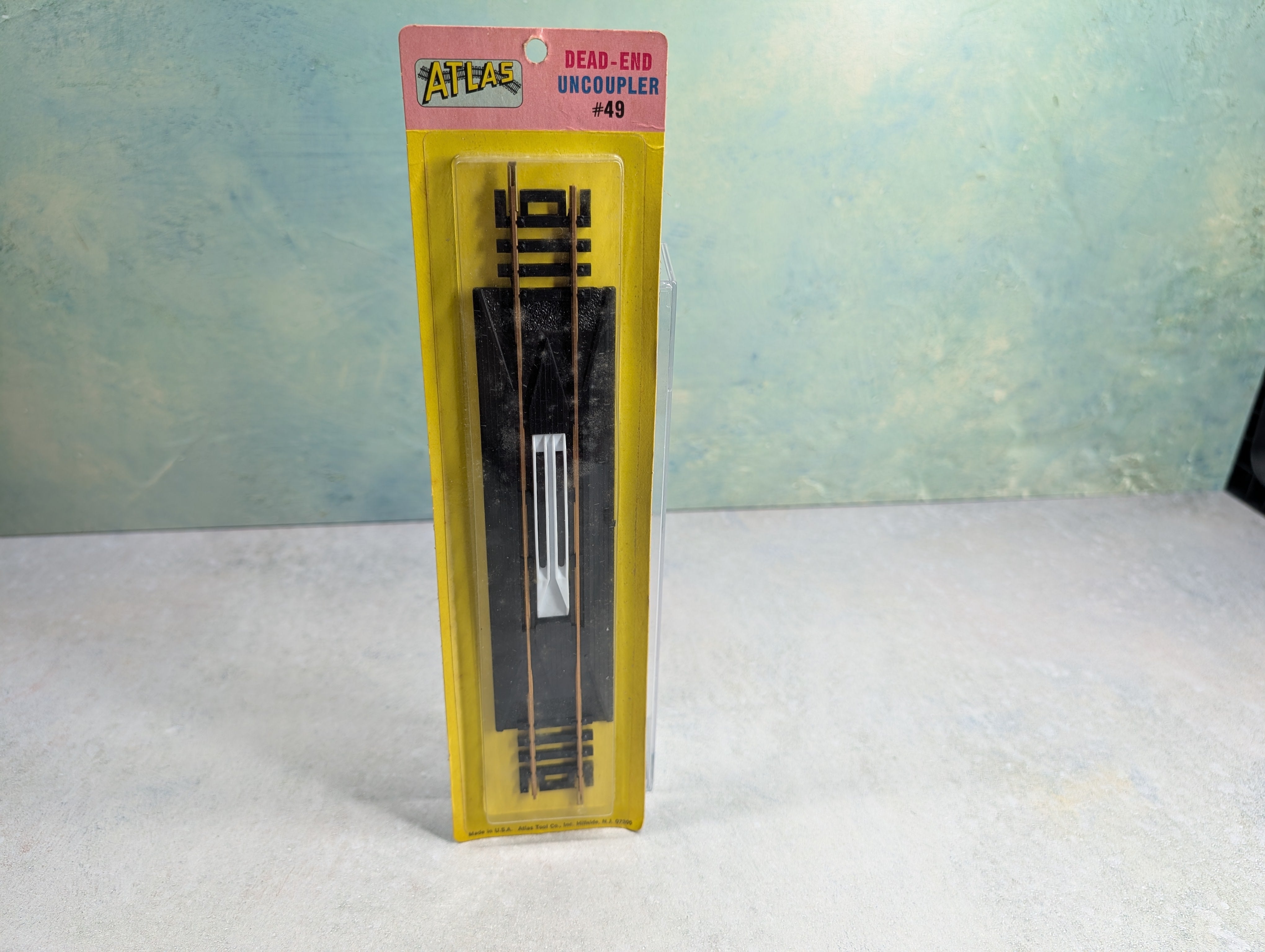 USED Atlas 49 HO Scale Dead-End Uncoupler, Brass, Code 100