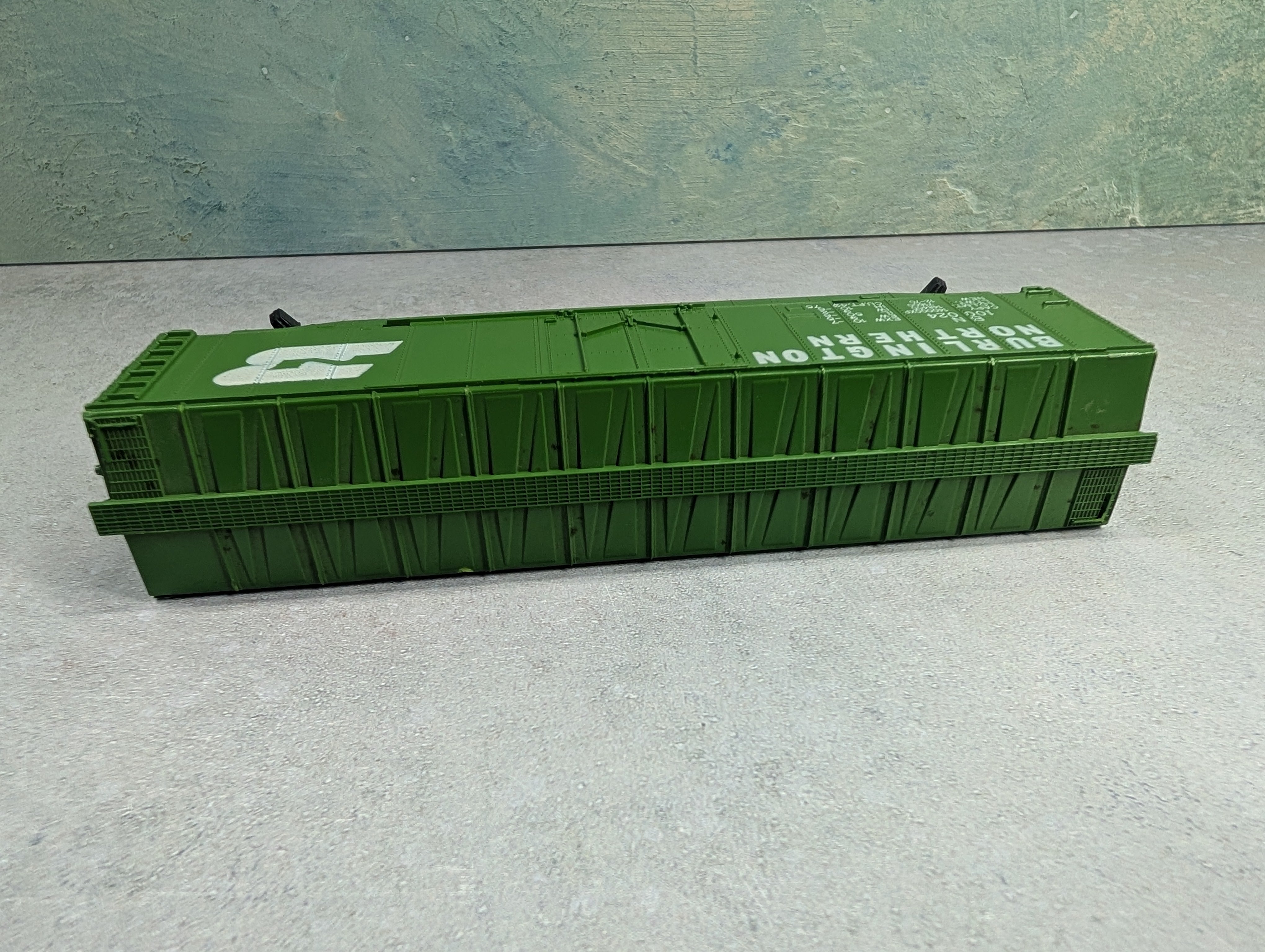 USED Tyco HO Scale 50' Box Car Burlington Northern BN #100024