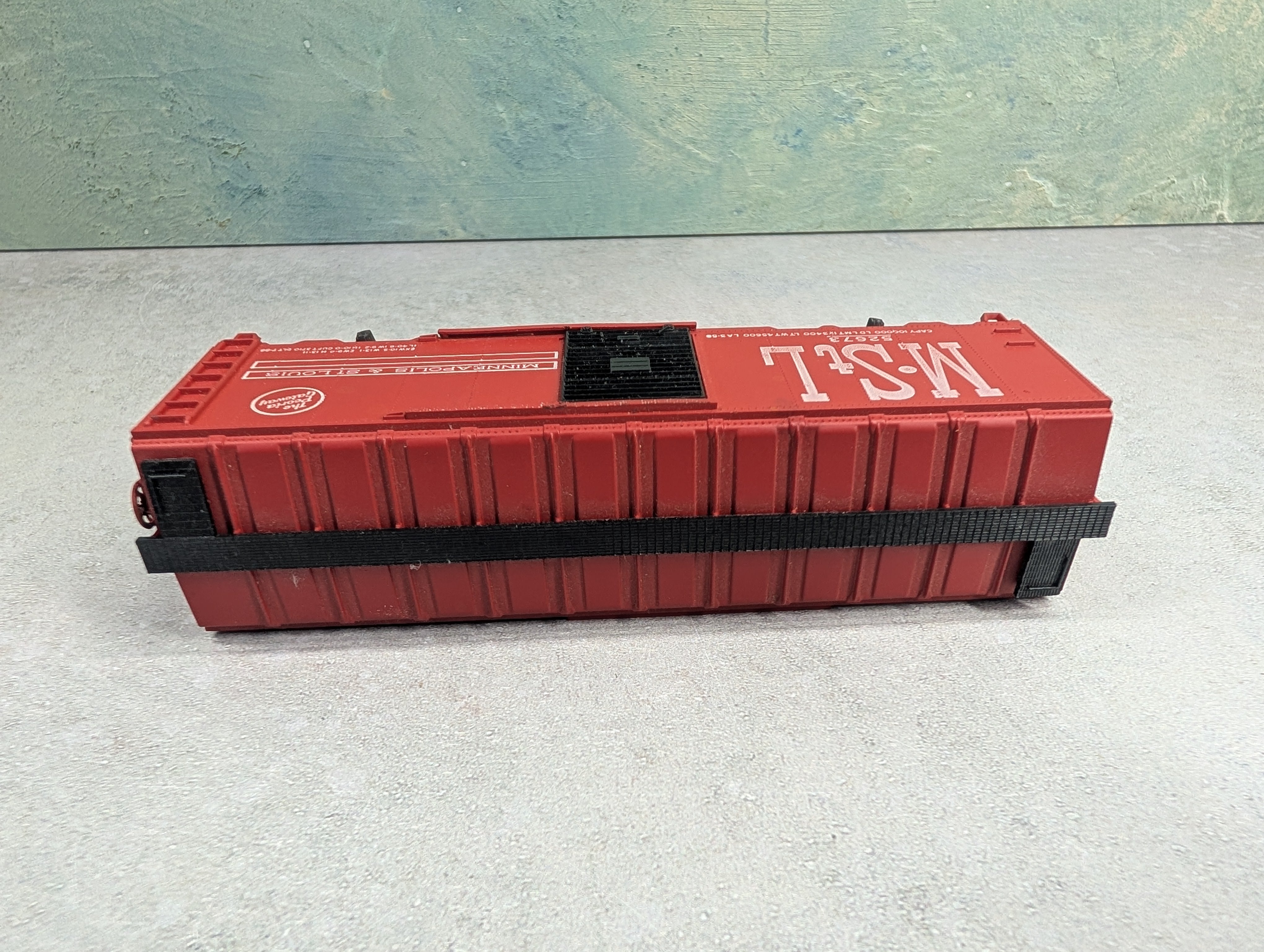 USED Athearn HO Scale 40' Box Car Minneapolis & St Louis MStL #52673