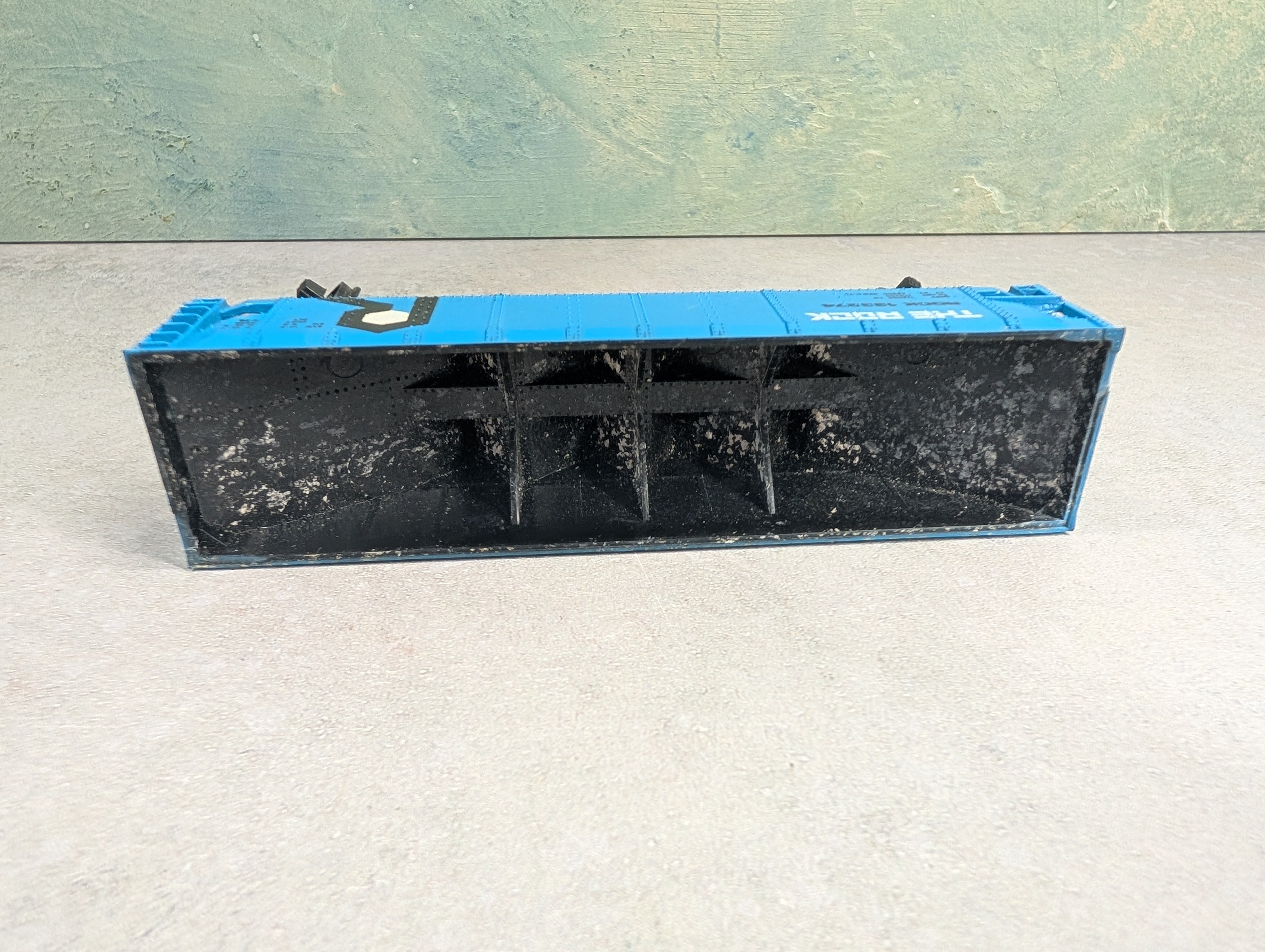 USED Bachmann HO Scale Quad Hopper Rock Island #133274