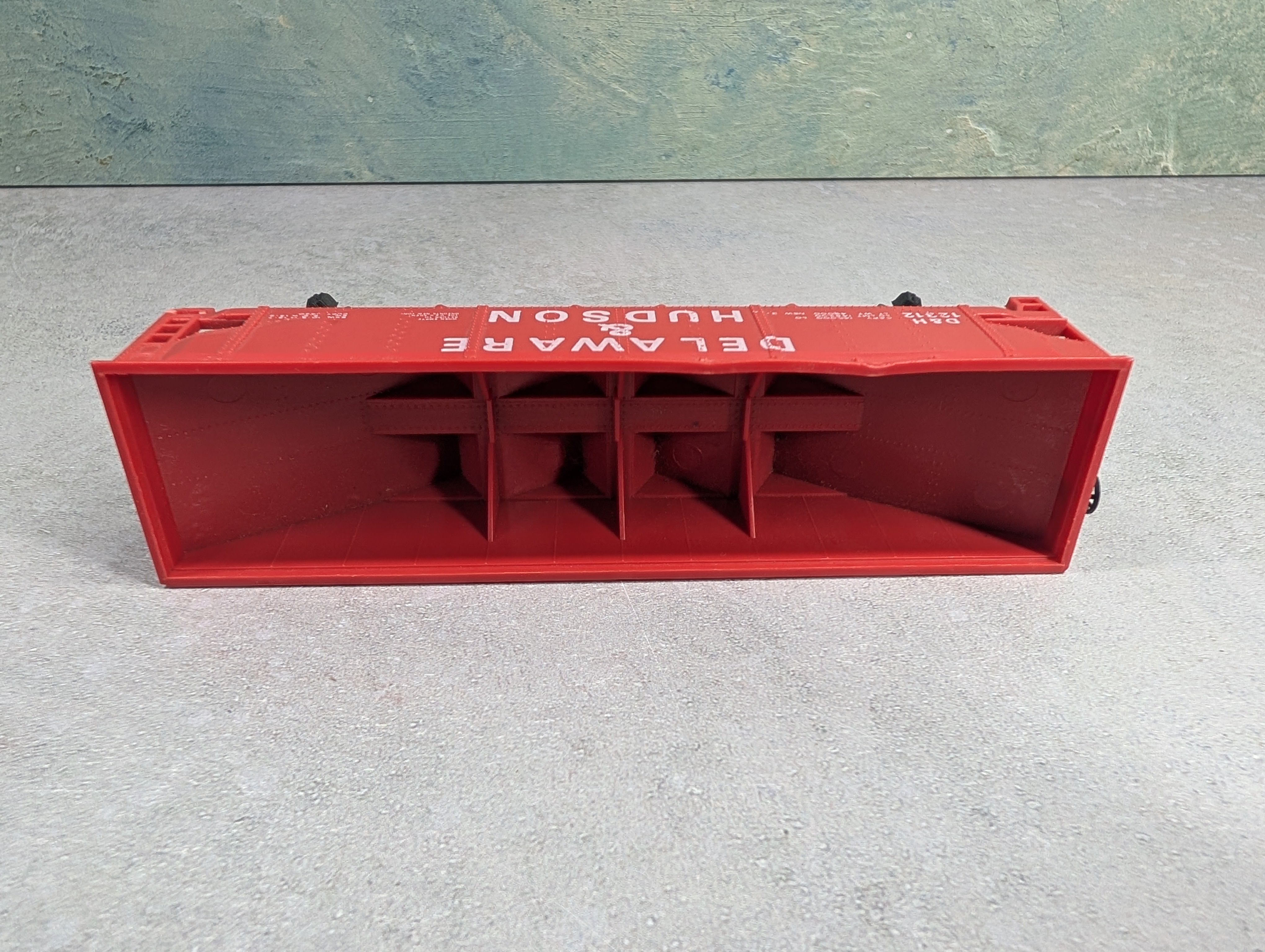 USED Bachmann HO Scale Quad Hopper Delaware and Hudson D&H #12312