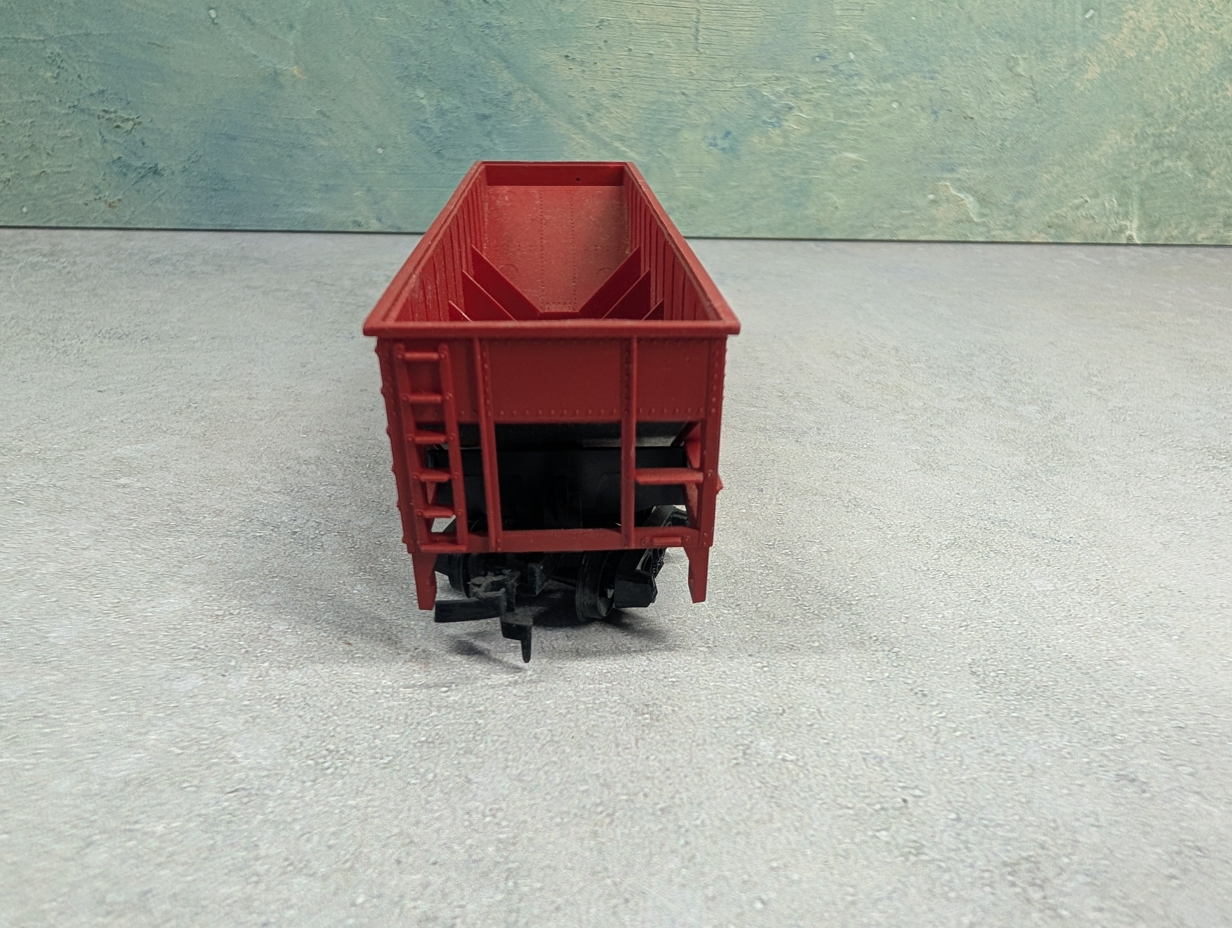 USED Tyco HO Scale Quad Hopper Burlington CB&Q #300747